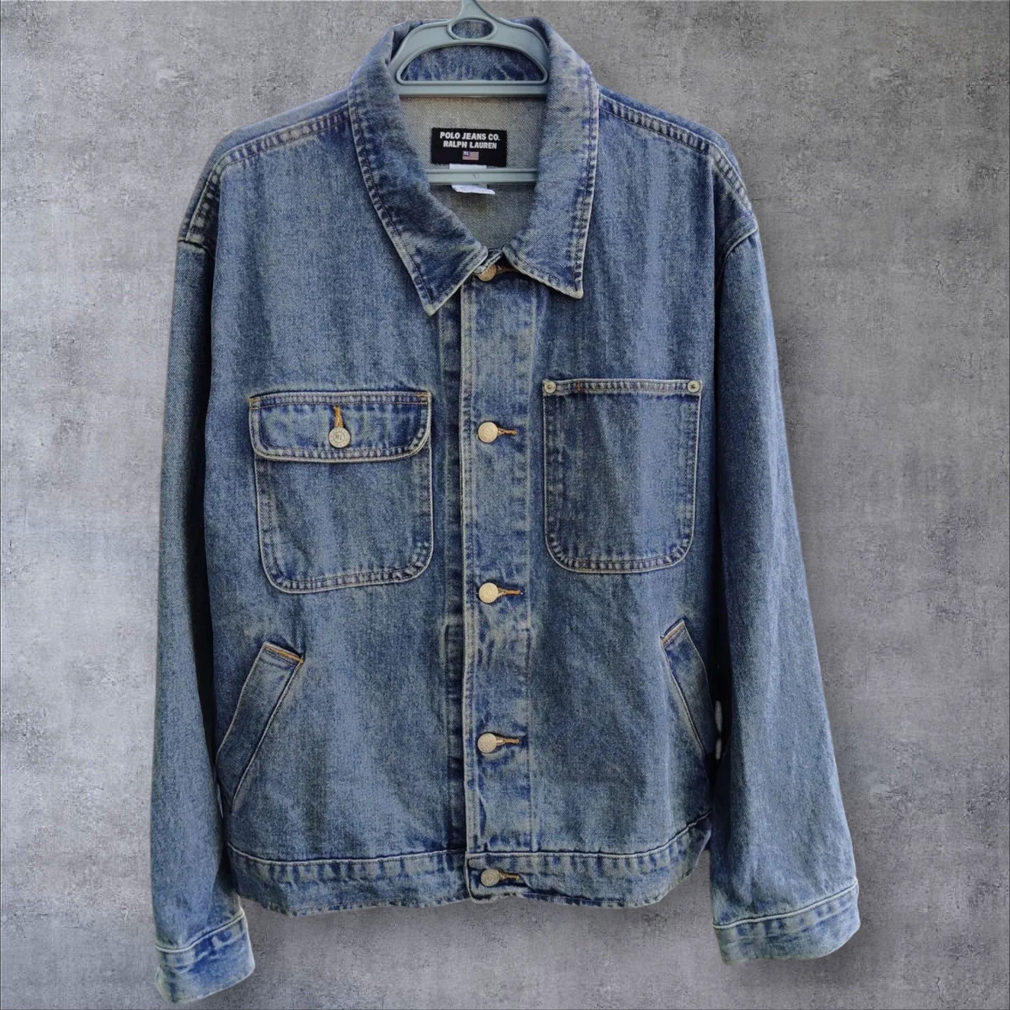 POLO JEANS CO. デニムジャケット S　 TYSON JACKET Polo Ralph Lauren × Ralph Lauren × Vintage Polo Jeans Ralph