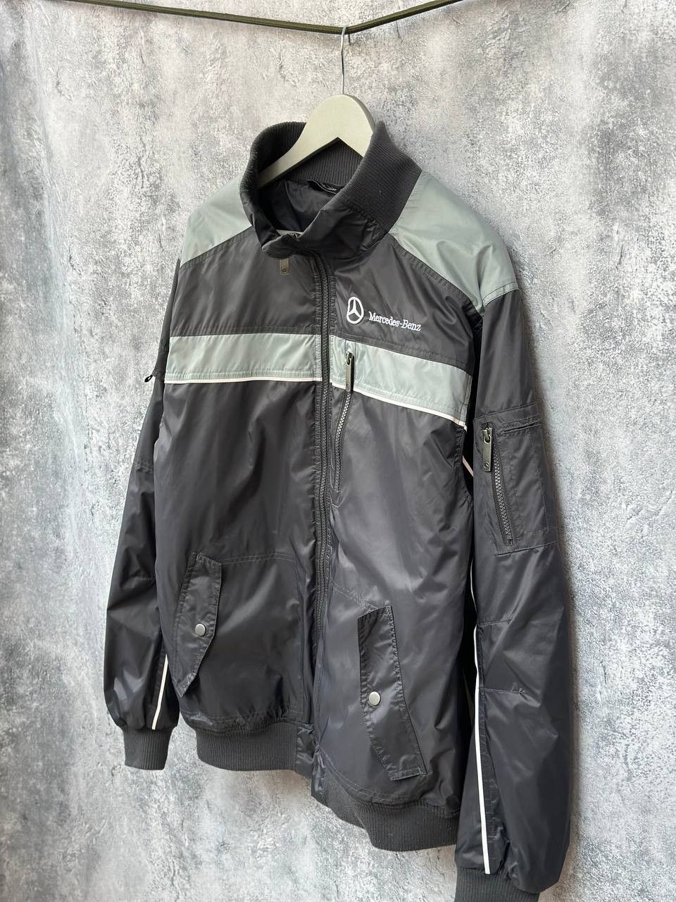 Formula 1 × Mercedes-Benz Mercedes Benz Racing Jacket Nylon Bomber Formula Uno 90s Size US XL / EU 56 / 4 - 1 Thumbnail