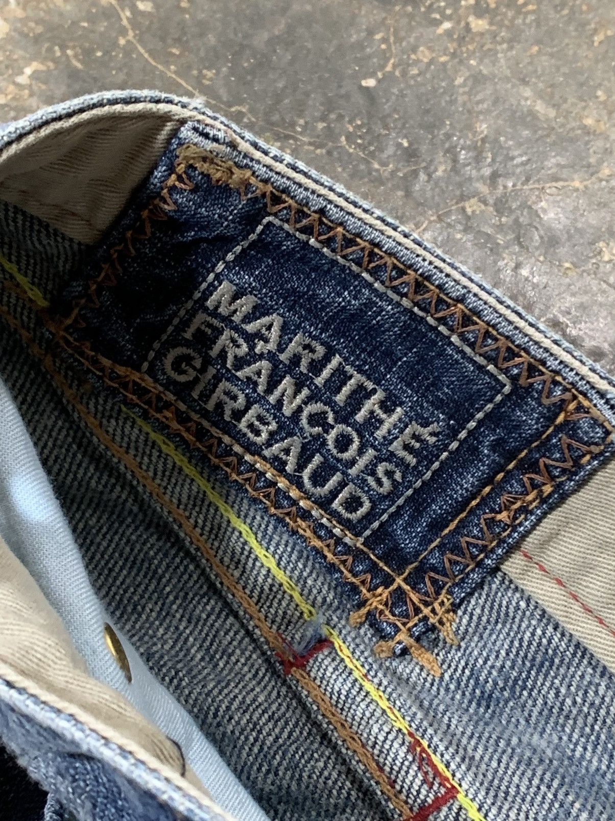Marithe + Francois Girbaud Marithe Francois Girbaud Distress Jeans Size 29" - 7 Thumbnail