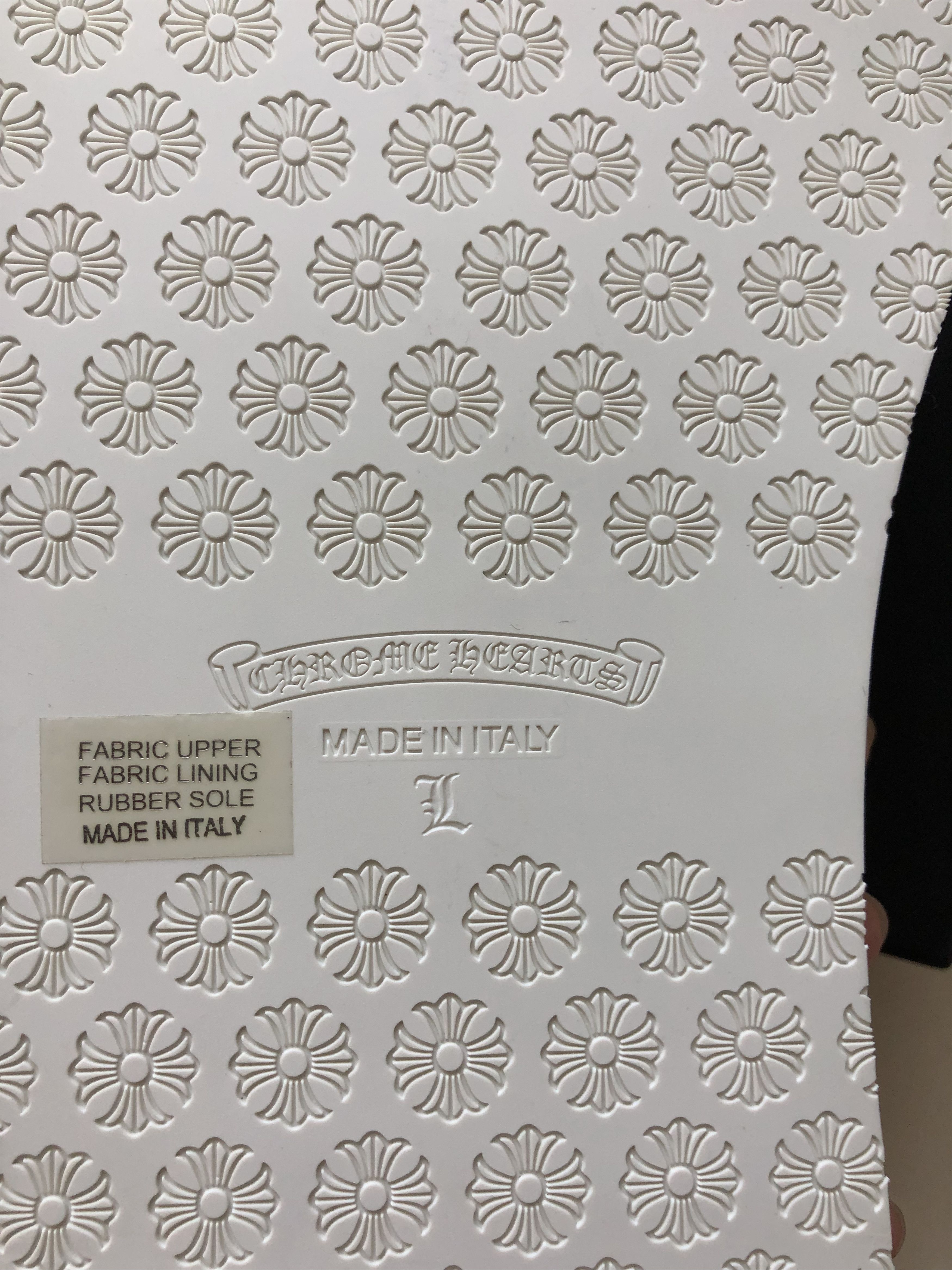 Chrome Hearts Chrome Hearts Horseshoe Embroidered White Slippers Size US 12.5 / EU 45-46 - 8 Thumbnail