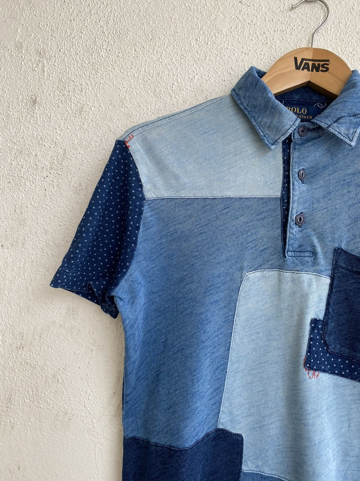 Designer × Polo Ralph Lauren Polo Ralph Lauren Collar Patchwork Size US XS / EU 42 / 0 - 4 Thumbnail