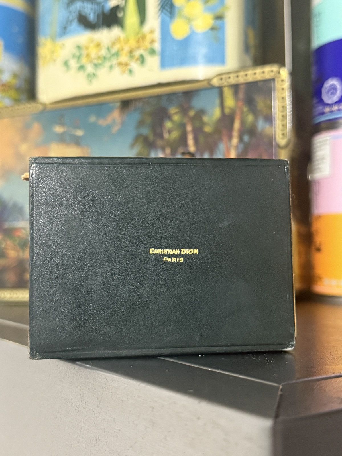 Dior Rare Vintage Christian Dior Leather Matchbox Size ONE SIZE - 2 Thumbnail