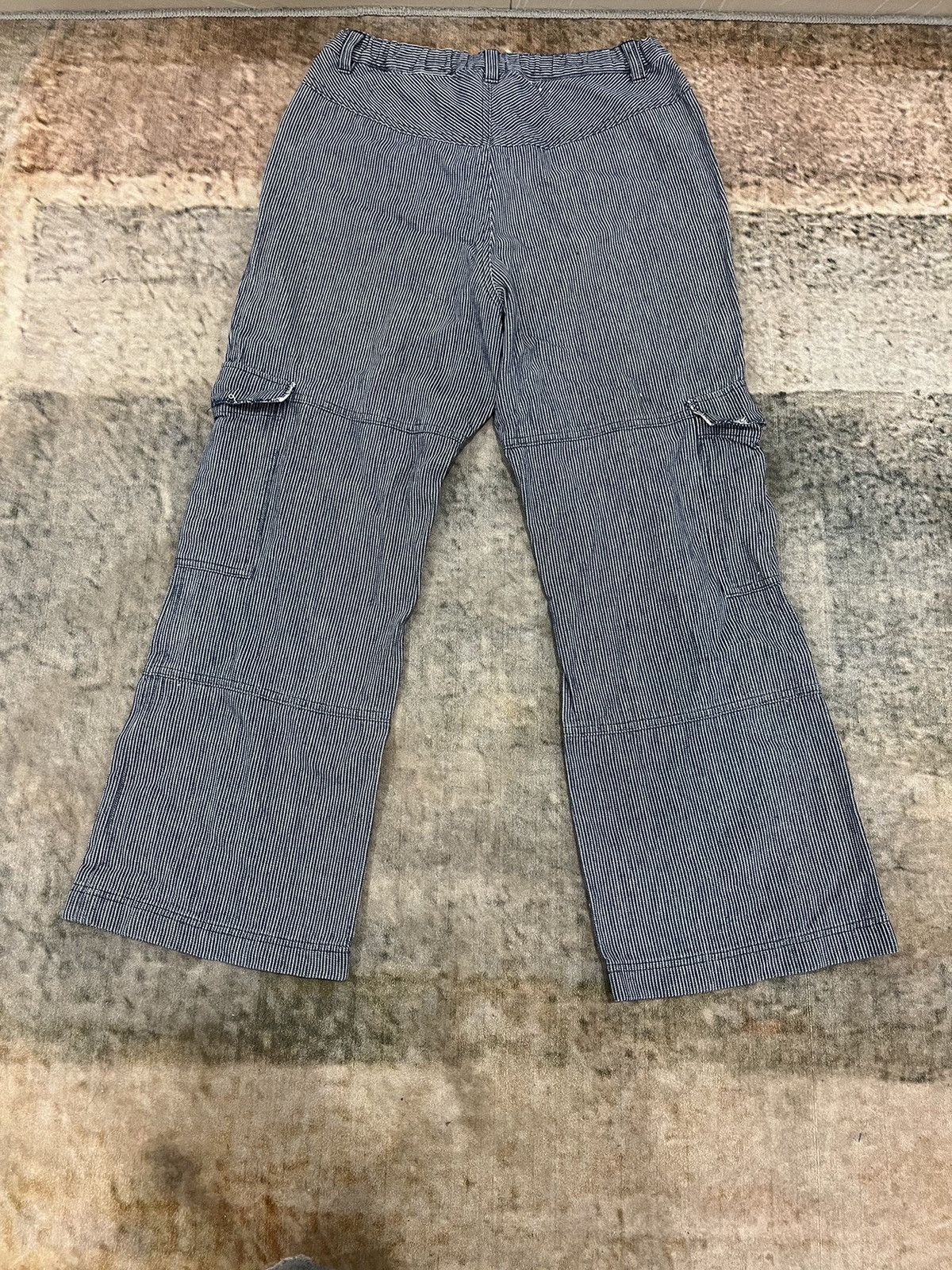 Issey Miyake × Japanese Brand × Vintage Vintage Hickory Stripe Plantation Issey Miyake Size US 28 / EU 44 - 4 Thumbnail