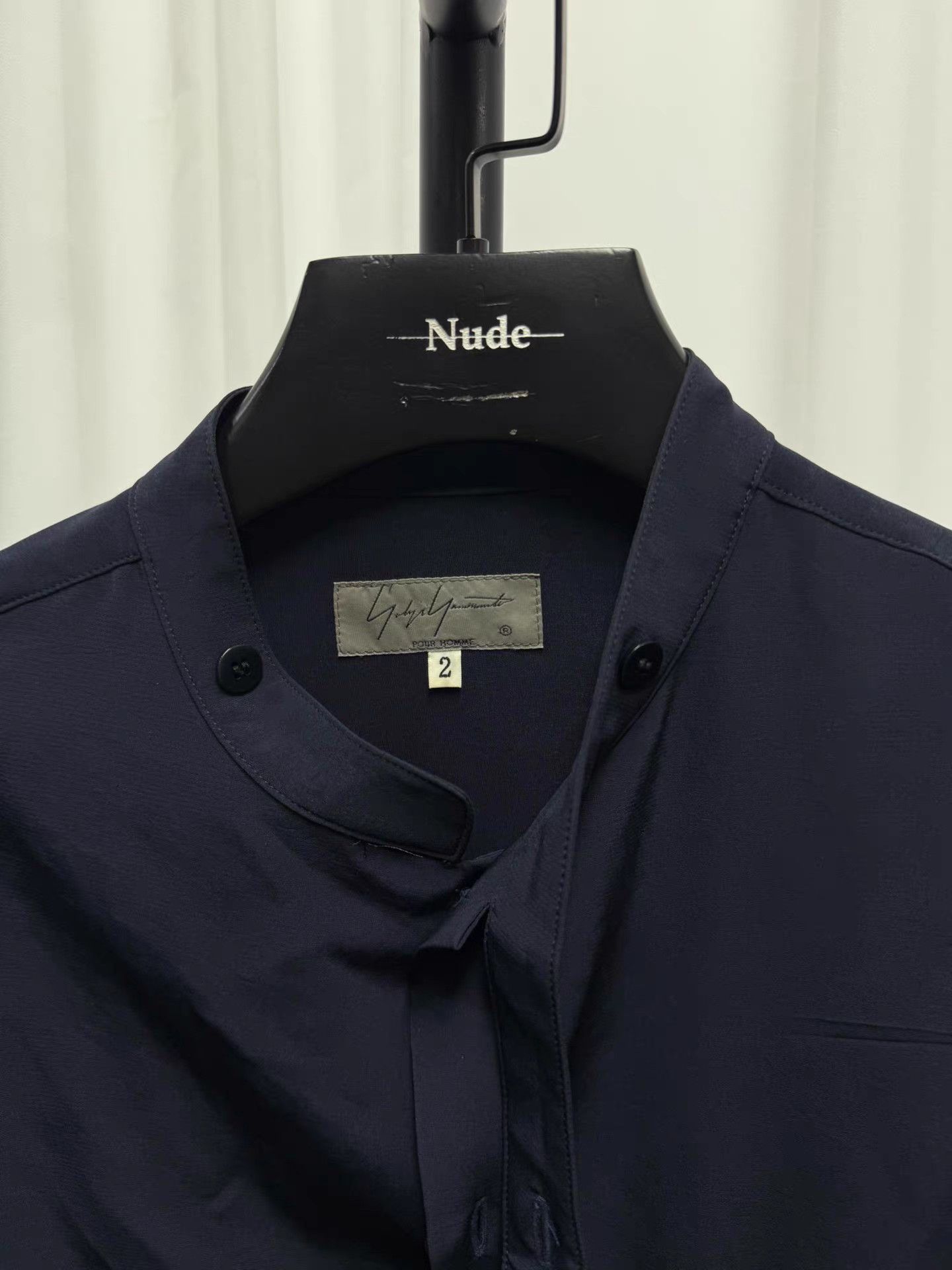 Yohji Yamamoto yohji yamamoto pour homme Embroidered Smooth Shirt K20 Size US M / EU 48-50 / 2 - 3 Thumbnail