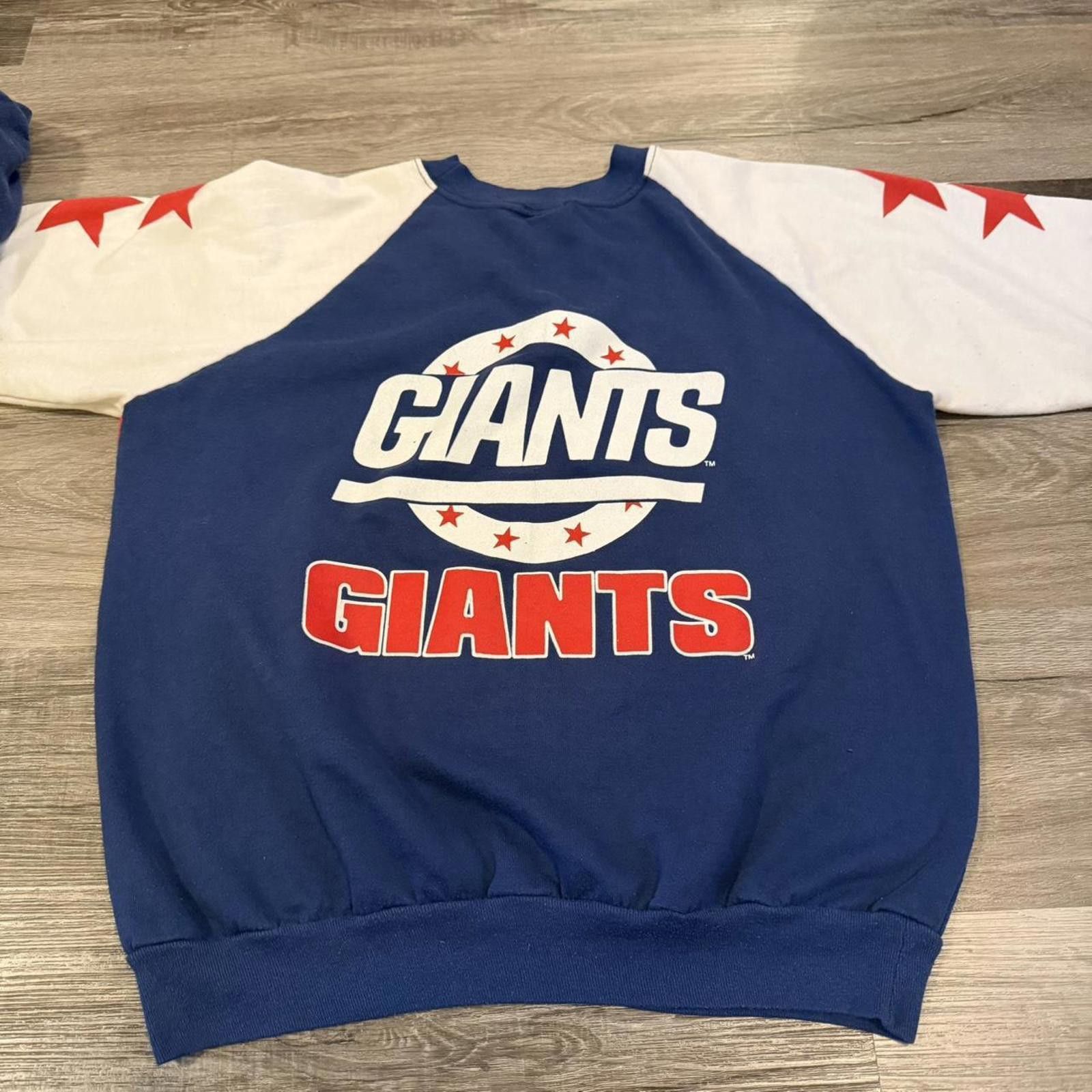 Other vintage New York giants all over print sweatshirt 90s M/L Size US L / EU 52-54 / 3 - 3 Thumbnail