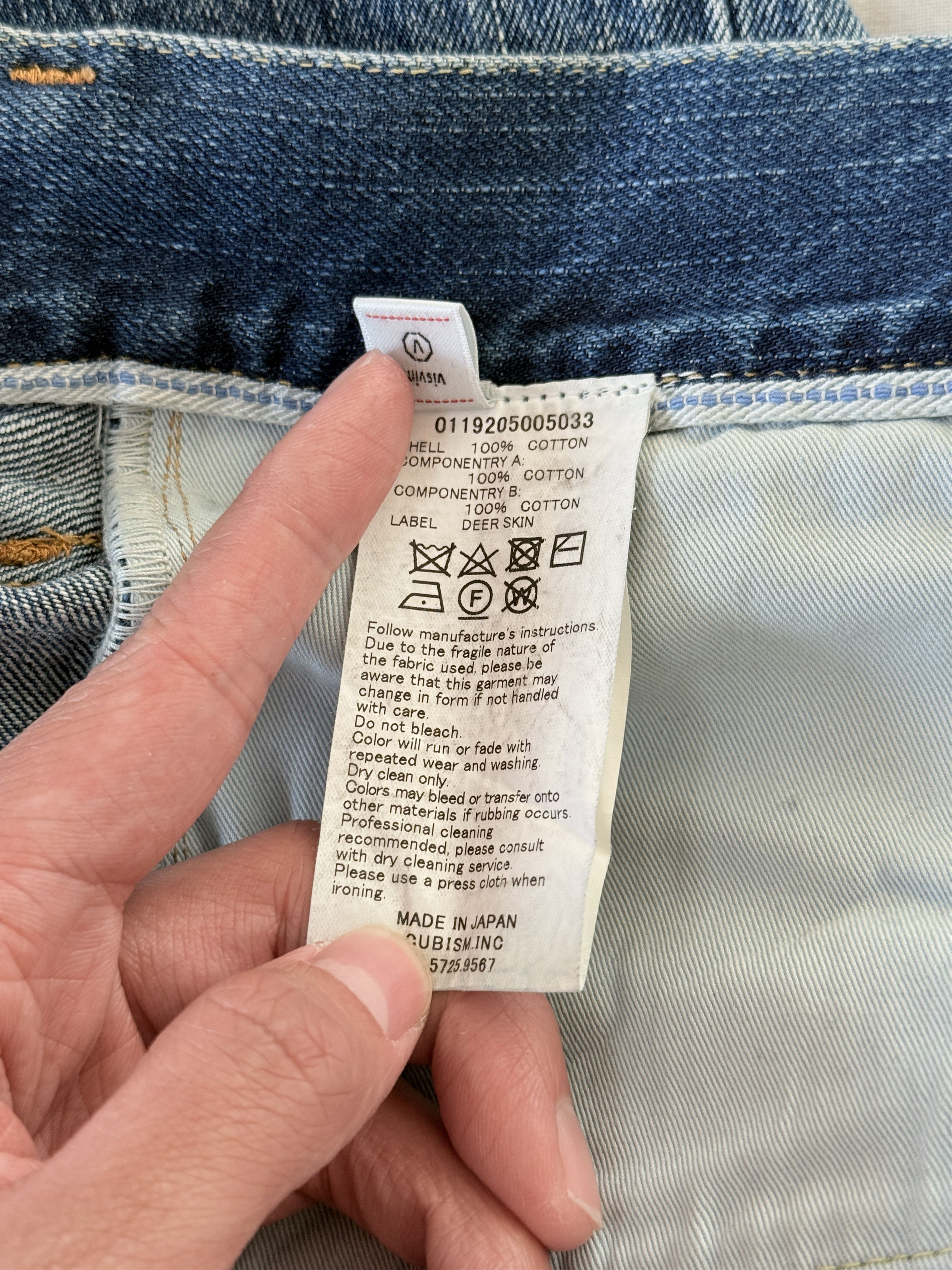 Visvim FW19 DRY-7 Denim Journeyman RARE Size US 34 / EU 50 - 16 Thumbnail