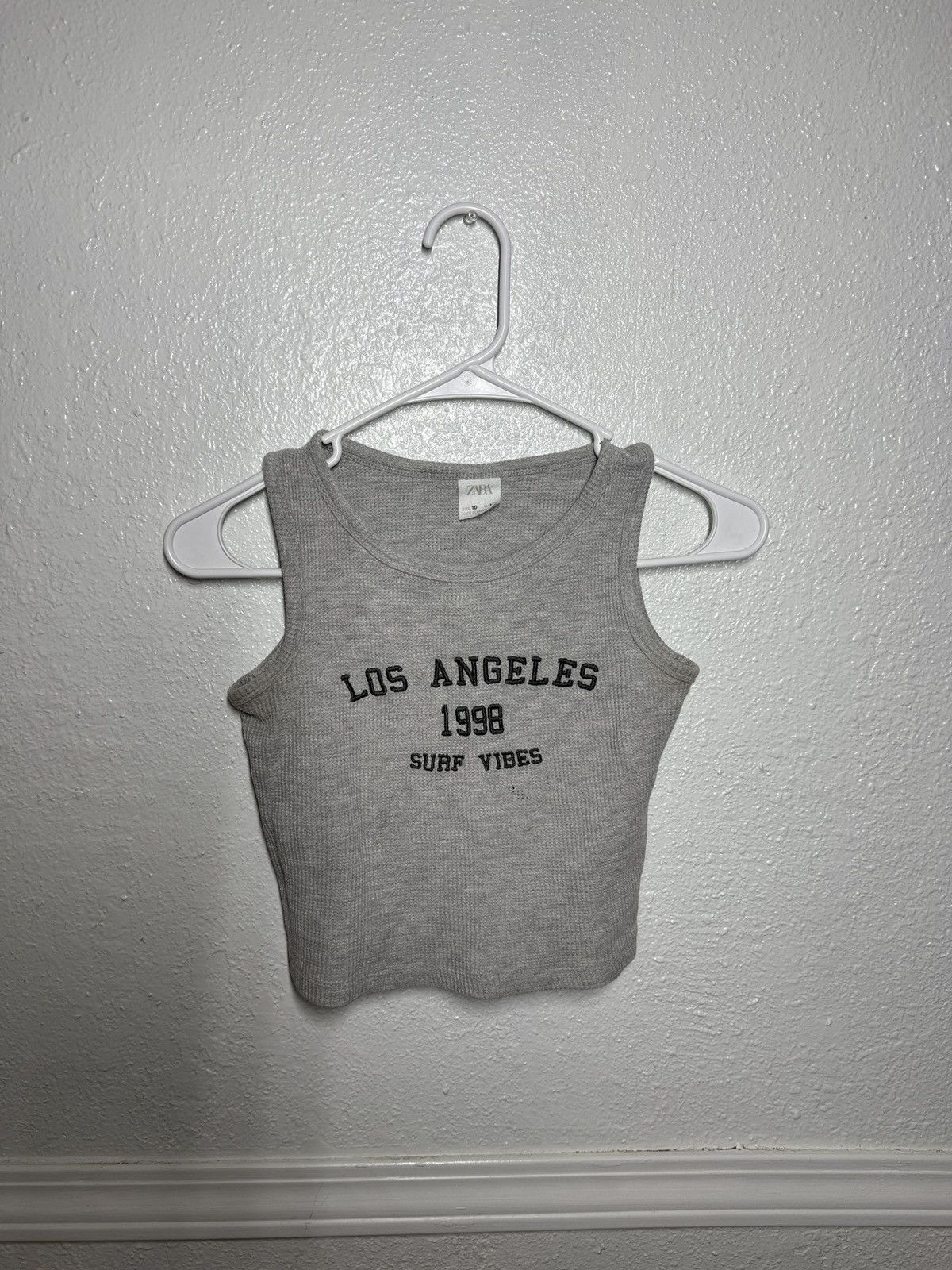 Zara Zara gray Los Angeles top Size S / US 4 / IT 40 - 1 Thumbnail