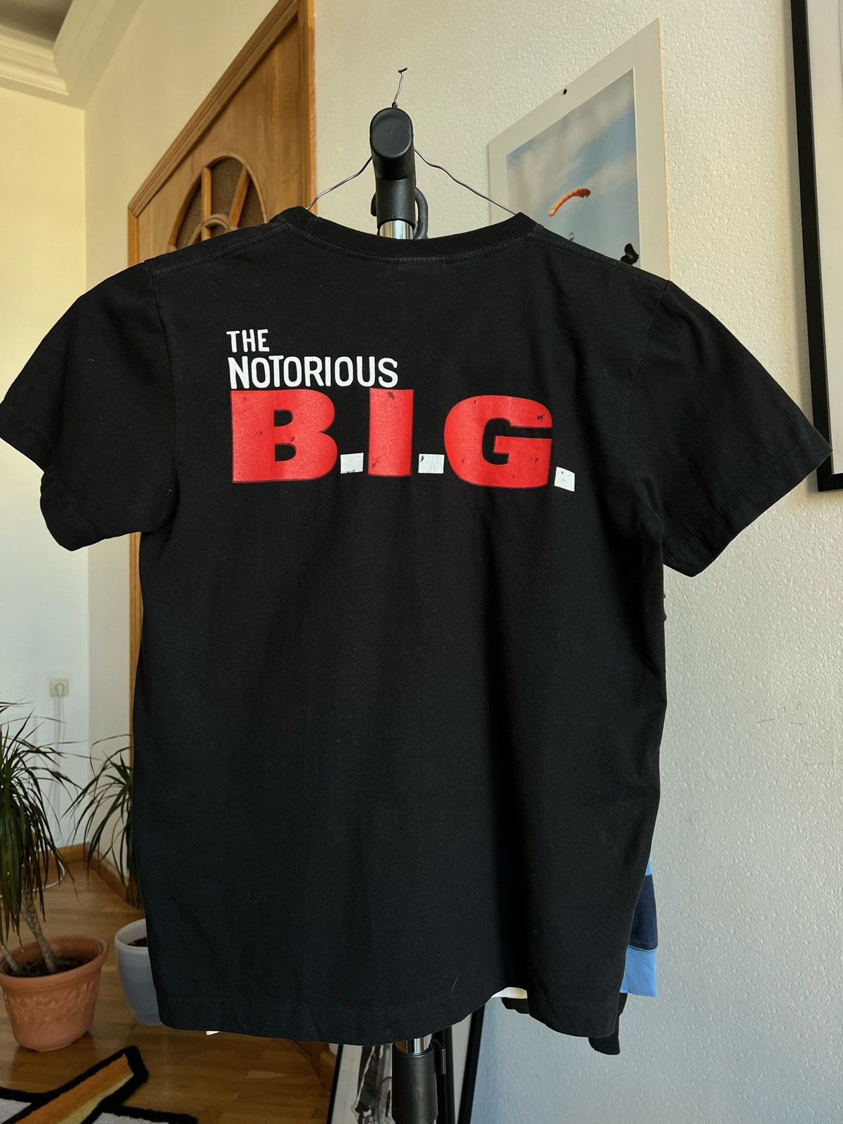Band Tees Notorious Big Trust Nobody Black Tee Shirt M Size US M / EU 48-50 / 2 - 2 Thumbnail