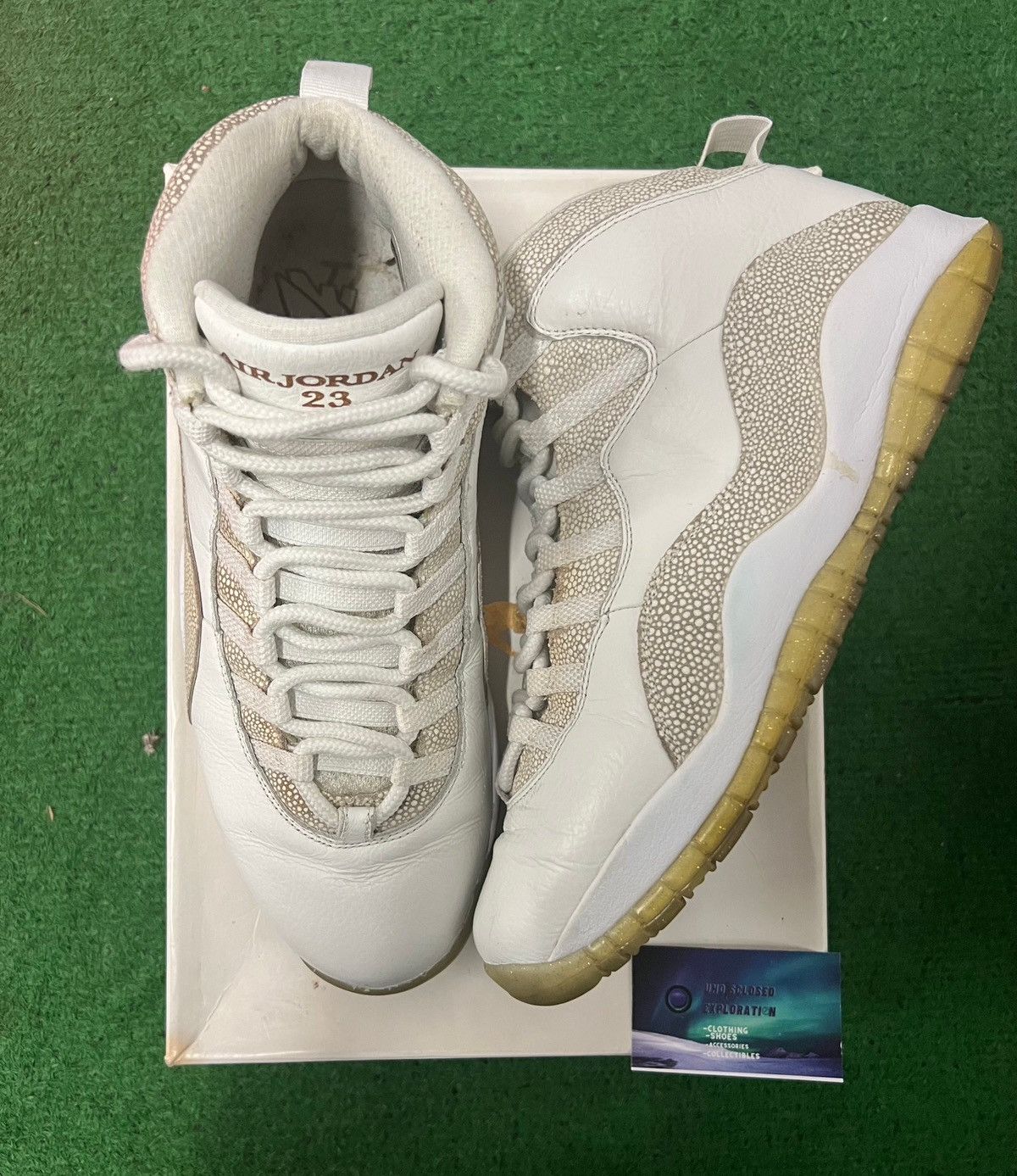 Jordan Brand Jordan 10 ovo white size 11men/12.5women Size US 11 / EU 44 - 1 Thumbnail