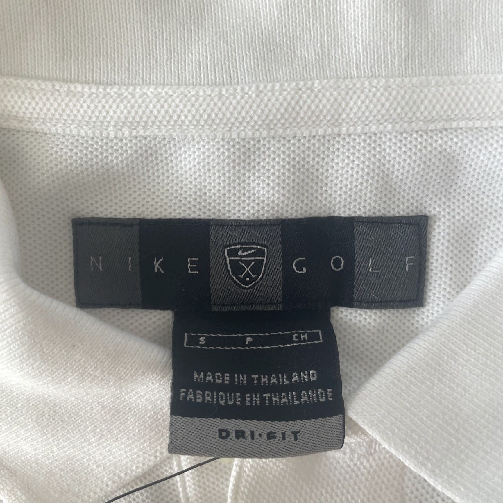 Nike VINTAGE Nike Polo Shirt Mens S White Knit Short Sleeve Logo 90s Y2K Golf Deadstock Size US S / EU 44-46 / 1 - 4 Thumbnail