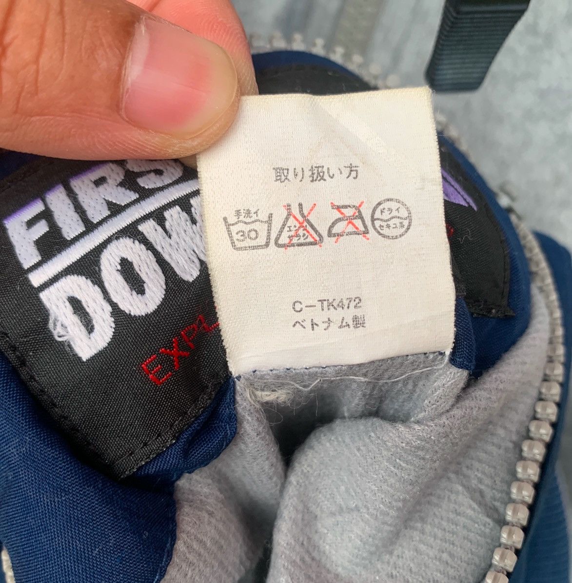 Other × Vintage Vintage First Down Usa Reversible Nylon Fleece Jacket Size US XL / EU 56 / 4 - 14 Thumbnail