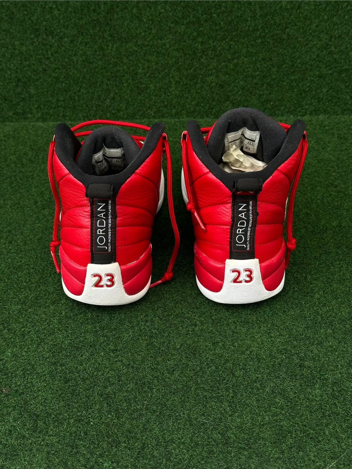Jordan Brand Jordan 12 Gym Red Size 6.5Y Size US 6.5 / EU 39-40 - 3 Thumbnail