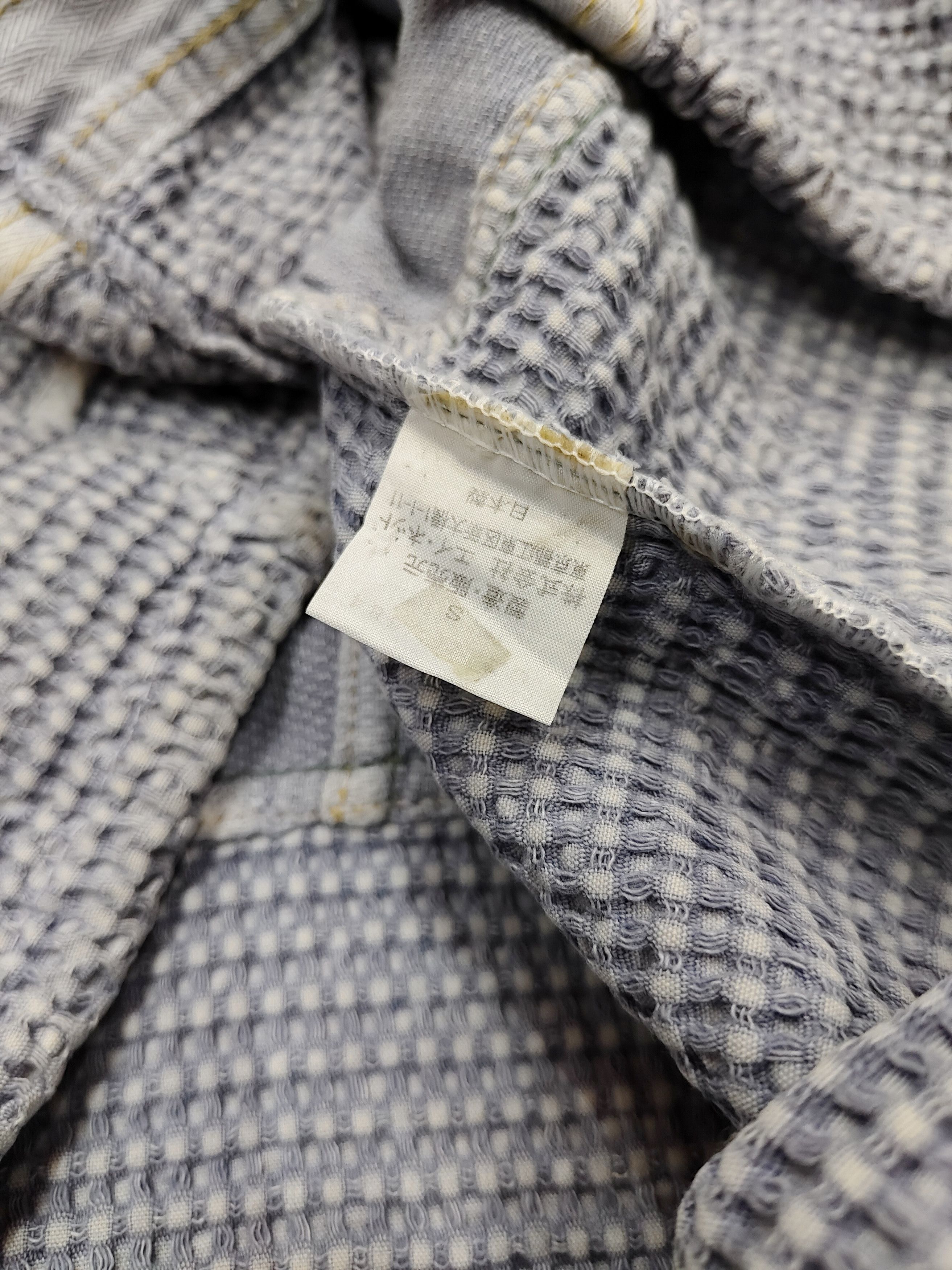 Cabane De Zucca- Archive Textured Patchwork Utility Jacket