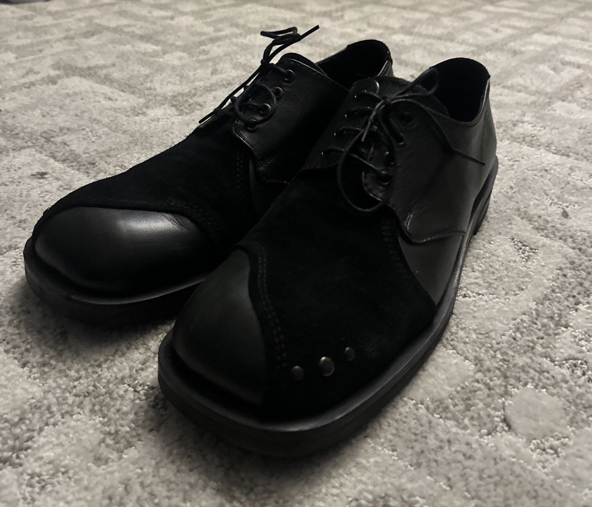 Andersson Bell Andersson Bell Leuchars Square Toe Derby Shoes Size US 12 / EU 45 - 1 Thumbnail