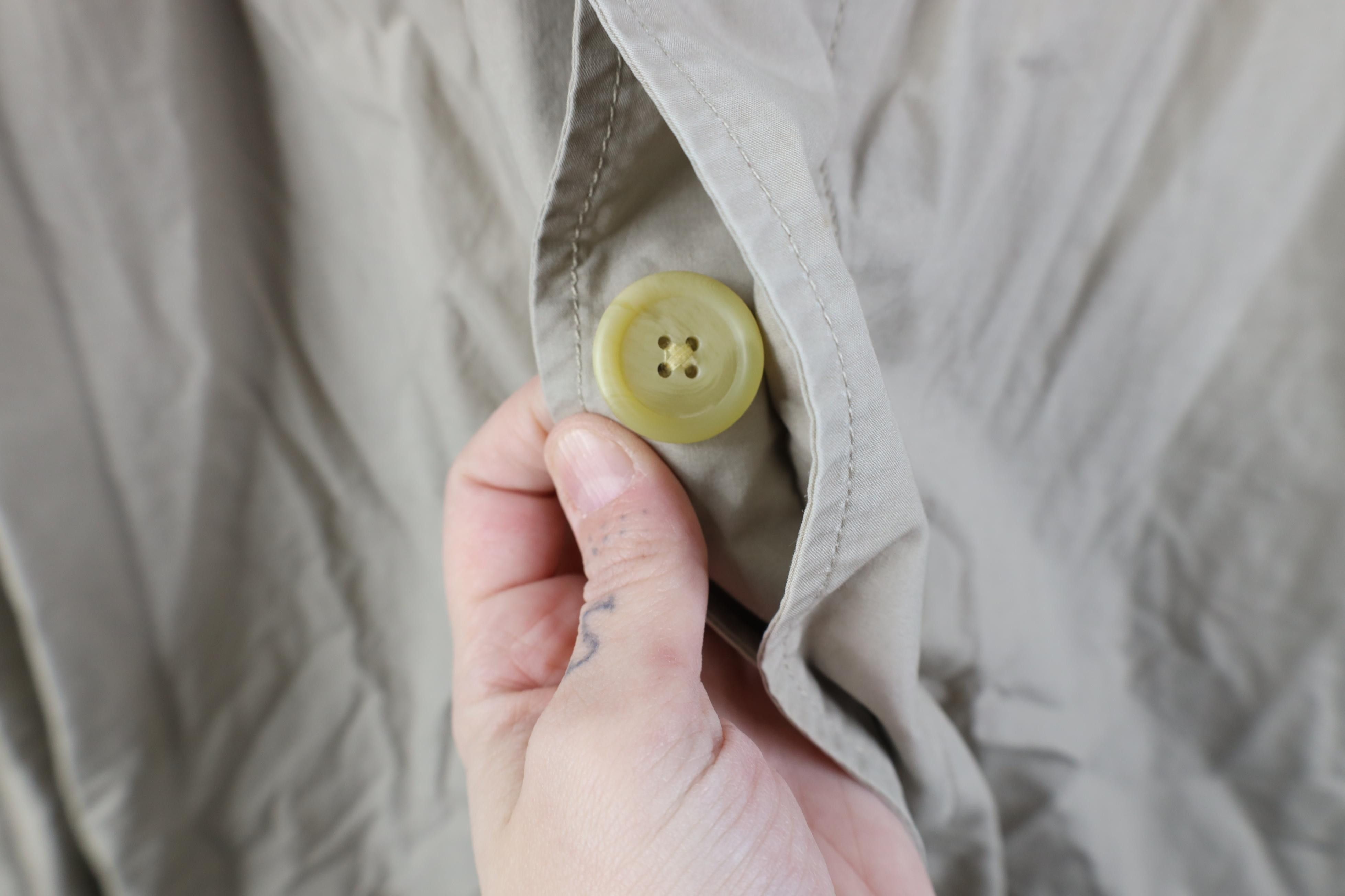 Tommy Hilfiger Vintage 90s Tommy Hilfiger Trench Coat Rain Jacket Beige Size US L / EU 52-54 / 3 - 11 Thumbnail
