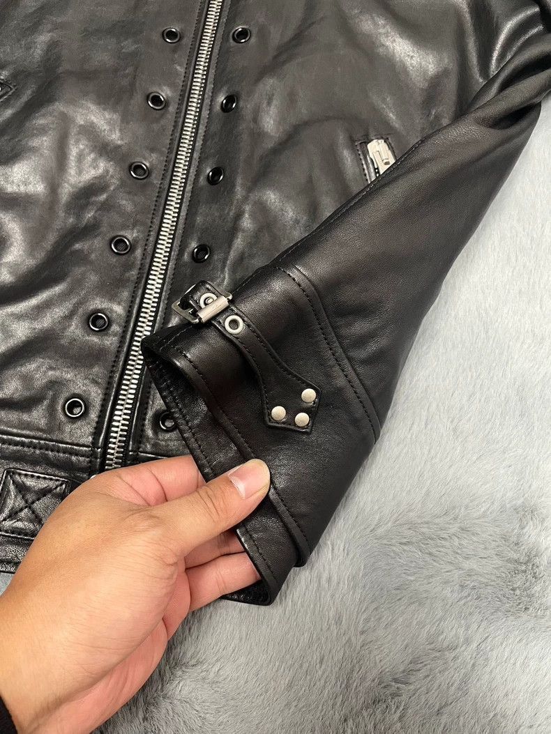 Saint Laurent Paris Saint Laurent Paris Sheepskin rivet leather jacket-2505 Size US L / EU 52-54 / 3 - 6 Thumbnail