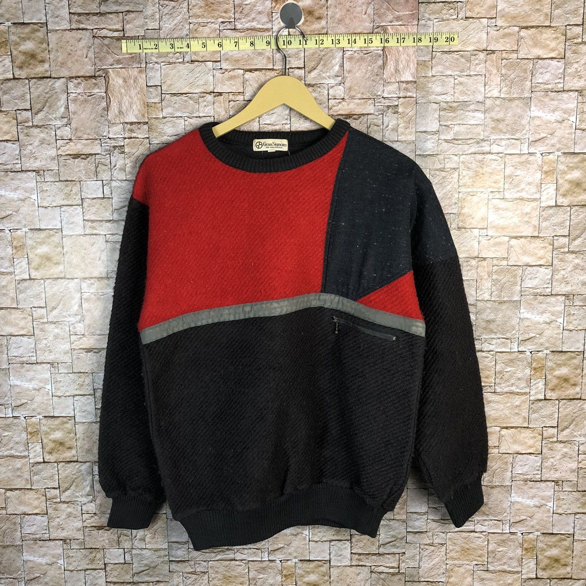Homespun Knitwear Gran Signore Red Knitwear #A374 Size US S / EU 44-46 / 1 - 1 Thumbnail