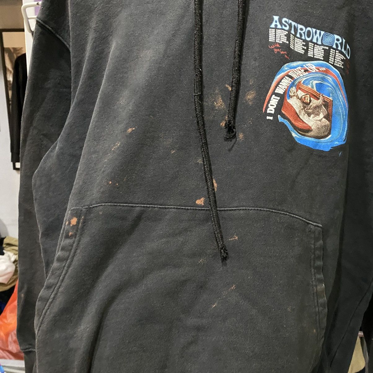 Rap Tees × Travis Scott Travis Scott Astroworld 2019 Tour Merch Hoodie Medium Mens Size US M / EU 48-50 / 2 - 7 Thumbnail