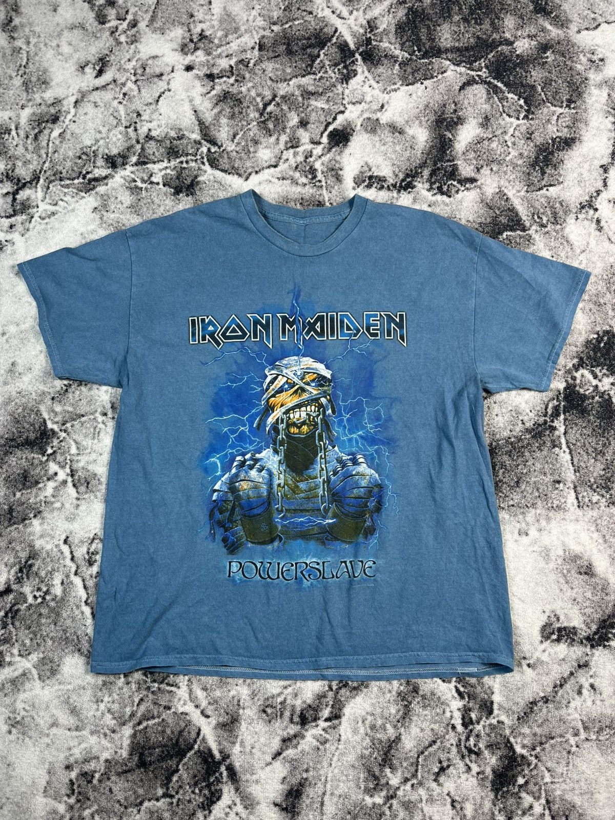 Iron Maiden Iron Maiden Powerslave Eddie Graphic Tee Size US XL / EU 56 / 4 - 1 Thumbnail