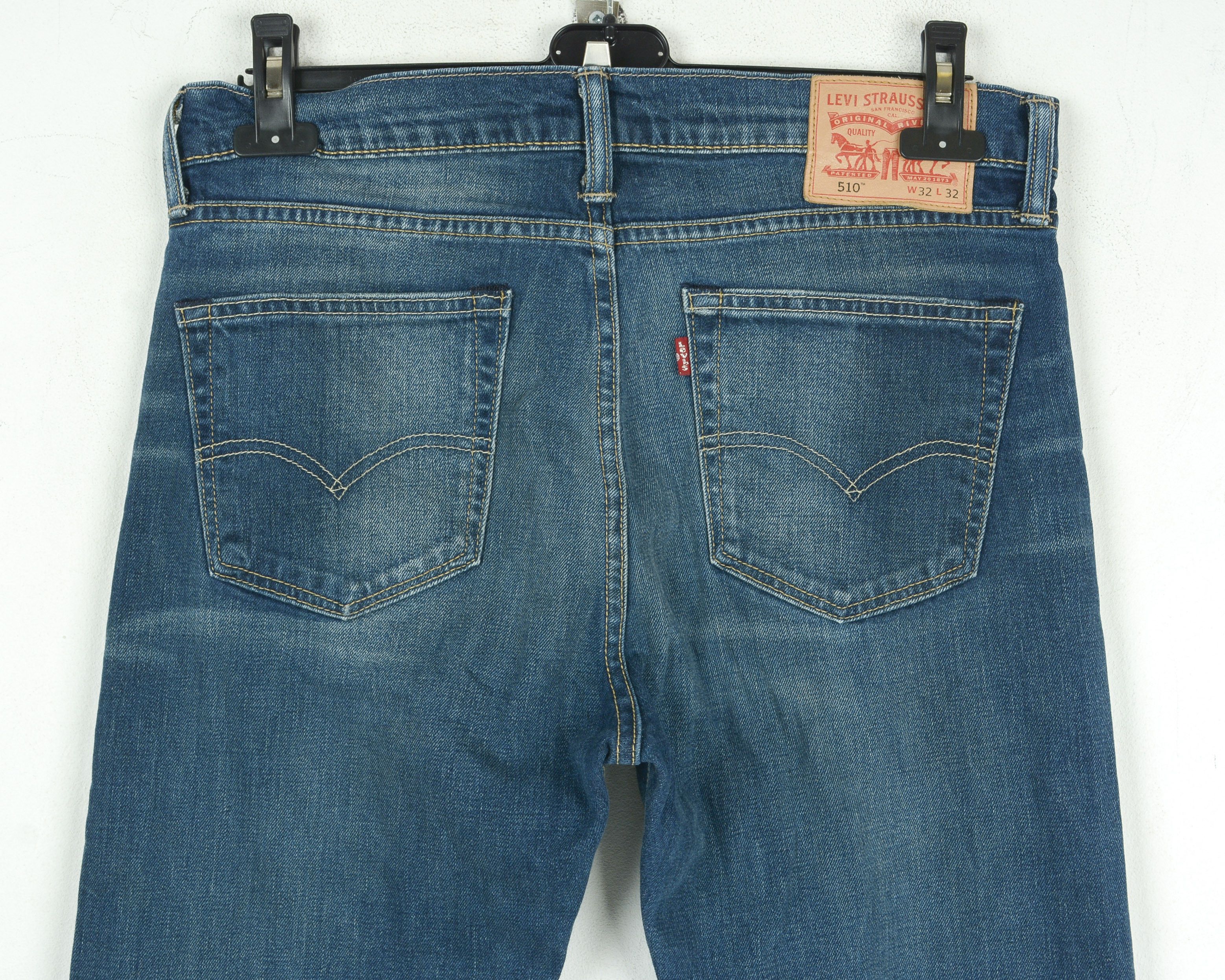 Levi's 510 W32 L32 Jeans Pants Trousers Skinny Fit Casual Size US 32 / EU 48 - 4 Thumbnail