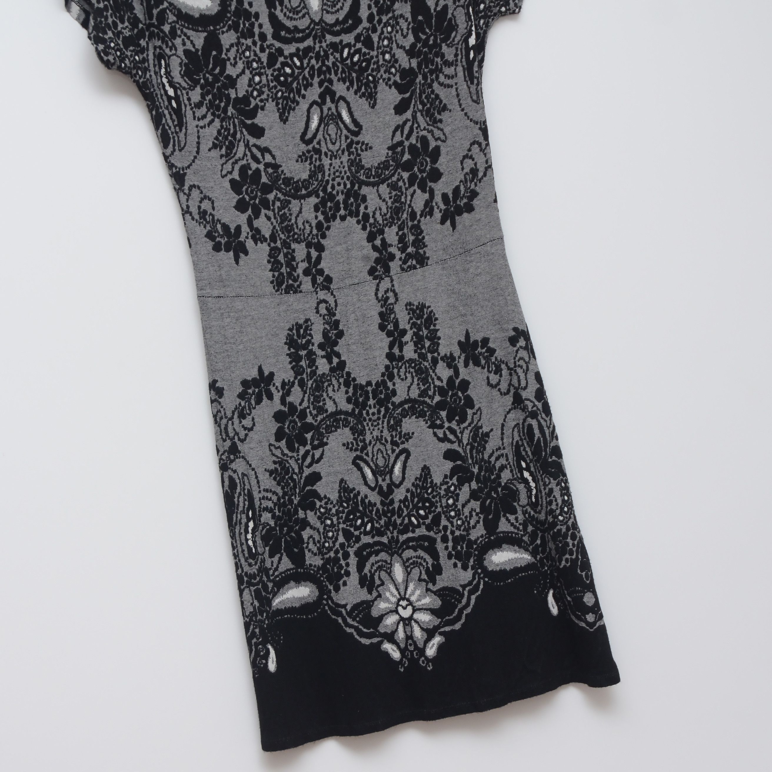 Desigual Desigual Elegant Women's Dress XL-L Black Lace Evening Size XL / US 12-14 / IT 48-50 - 3 Thumbnail