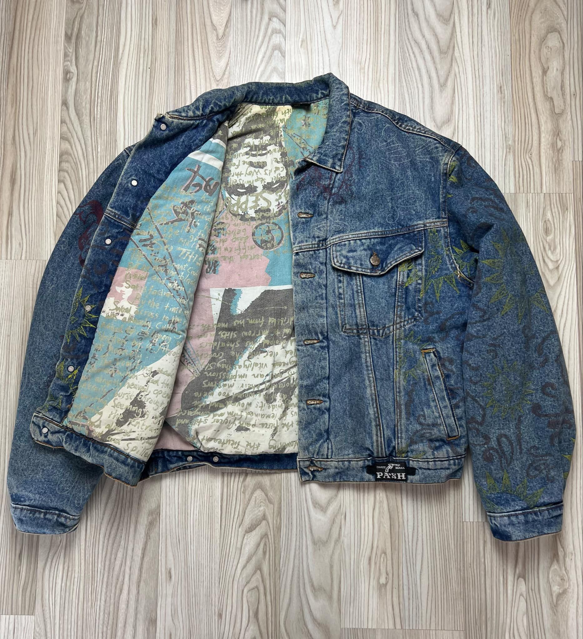 Vintage × WCW/nWo × WWE Vintage New World Order Embroidered Denim 