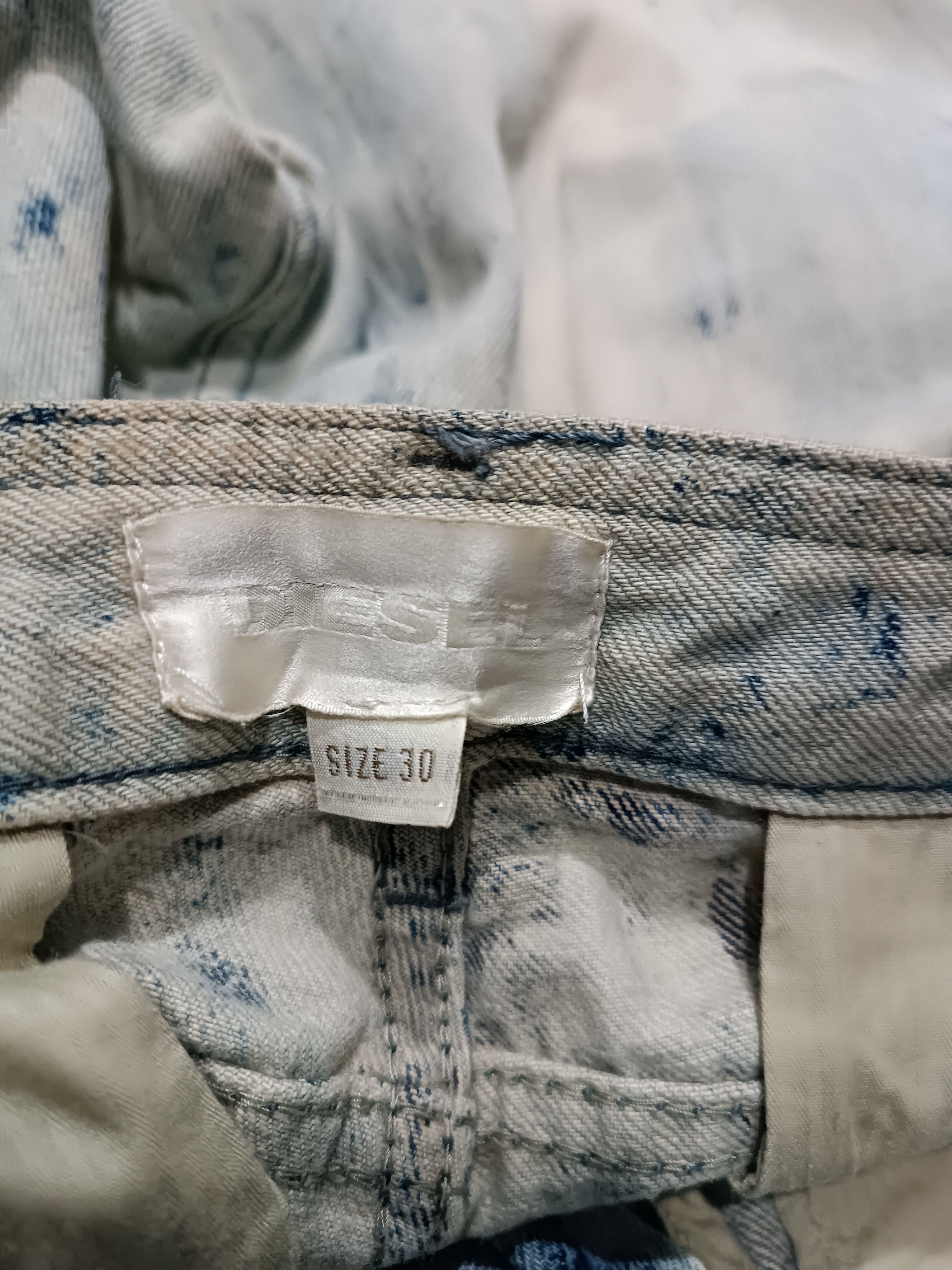 Diesel Diesel Acid Wash Biker jeans Size US 30 / EU 46 - 11 Thumbnail
