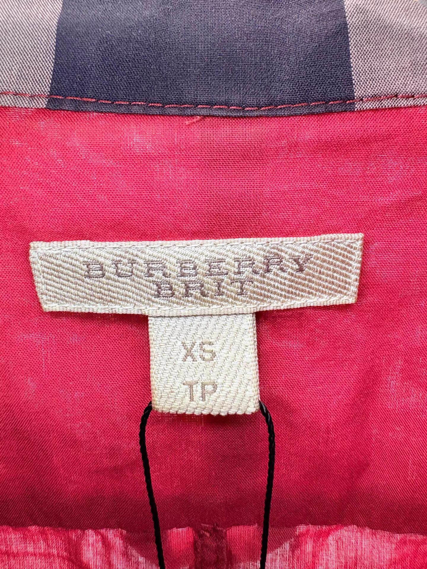 Burberry BURBERRY Check Long Sleeve Shirt K1 Size US XS / EU 42 / 0 - 3 Thumbnail
