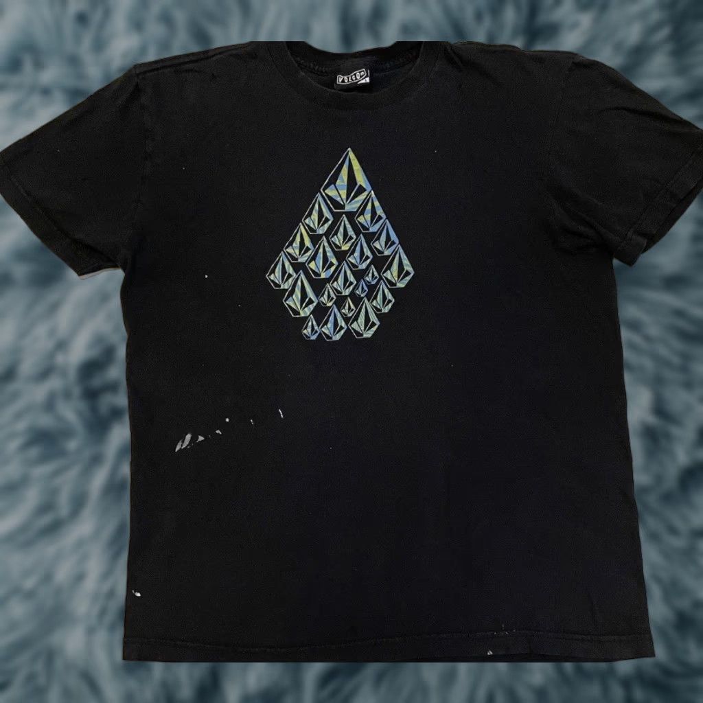 Quiksilver Vtg Volcom Faded Distress Shirt M Surf Skate Grunge Billabong Gotcha OP 90s Y2K Size US M / EU 48-50 / 2 - 1 Thumbnail