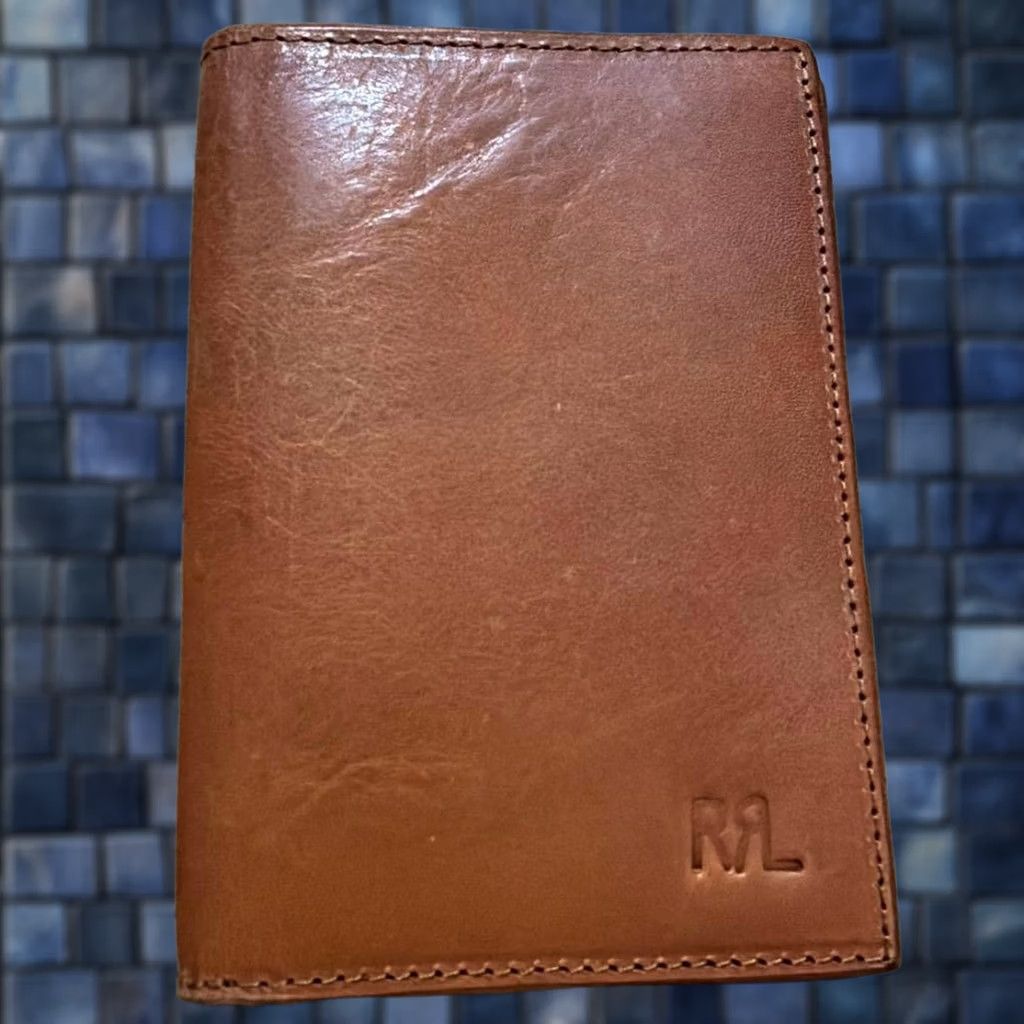 Ralph Lauren RRL Ralph Lauren Leather Passport Holder Logo Brown Used good condition Men Size ONE SIZE - 1 Thumbnail