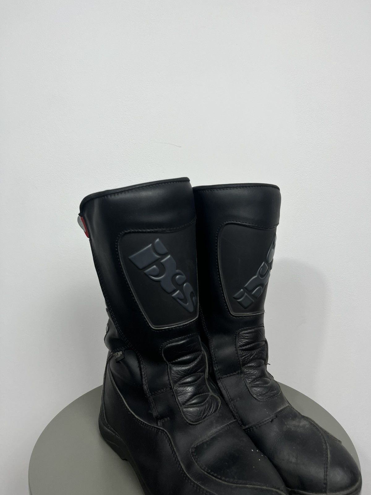 Other IXS Black Leather Motorcycle Riding Boots EU 42 Italy Size US 9 / EU 42 - 2 Thumbnail