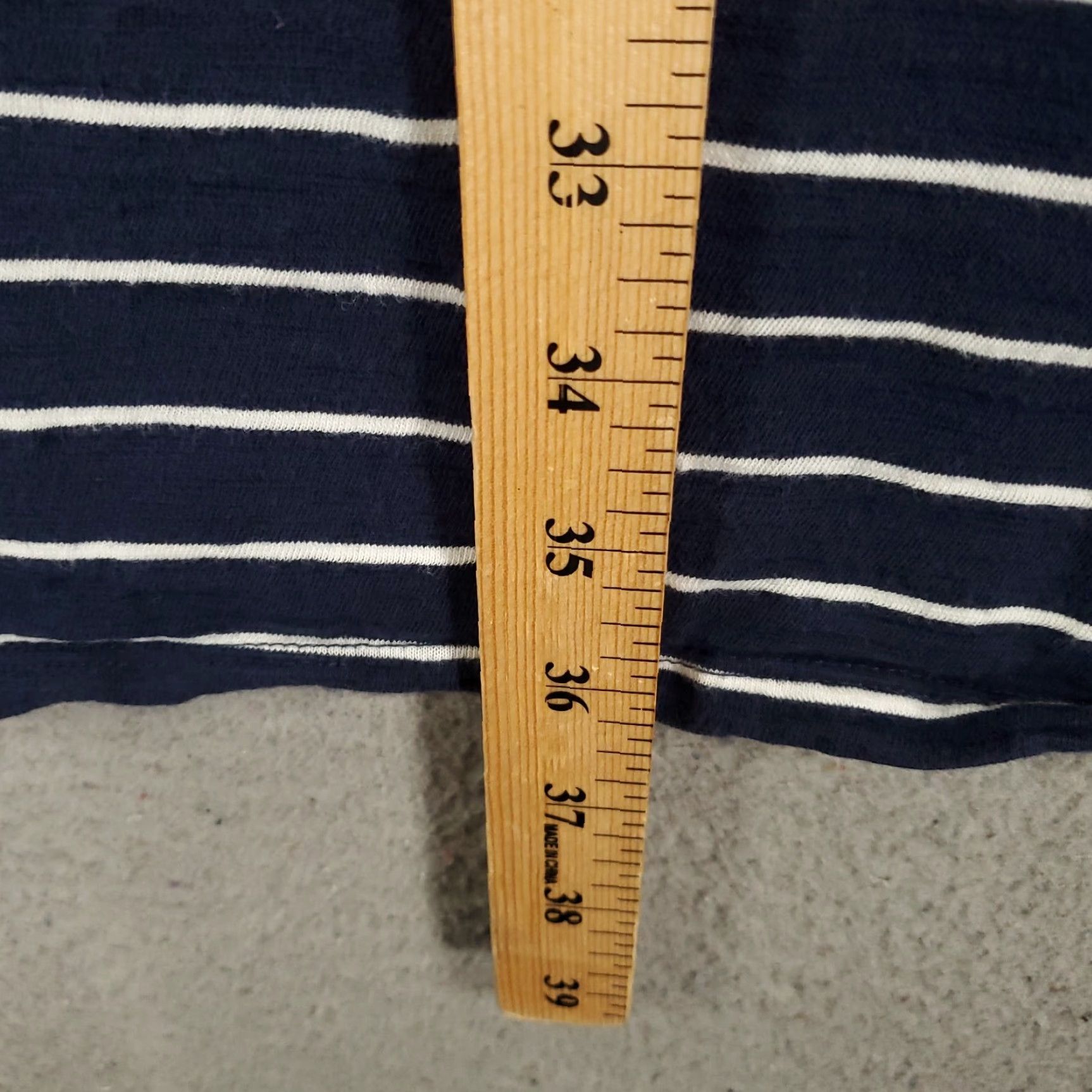 Old Navy Old Navy Women’s Dress Large Striped Stretch Classic Nautical Pullover Comfort Size L / US 10 / IT 46 - 3 Thumbnail