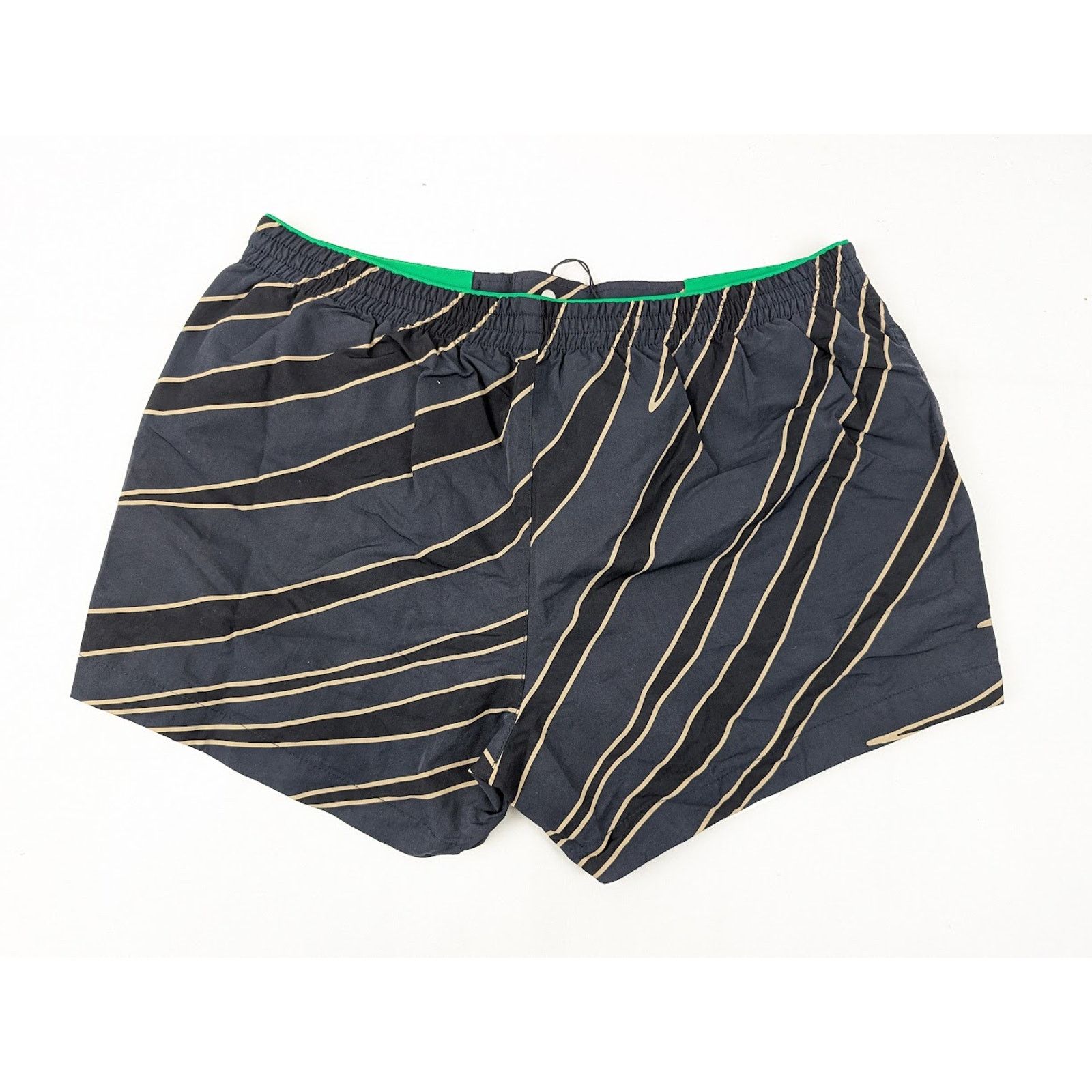 Bottega Veneta o1rshd1 Nylon Animal Print Boxer Short in Navy/Black/Sesame Size US 34 / EU 50 - 10 Thumbnail