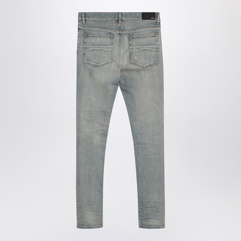 Amiri o1orln1125 Mx1 Suede Jeans in Blue Size US 30 / EU 46 - 2 Thumbnail