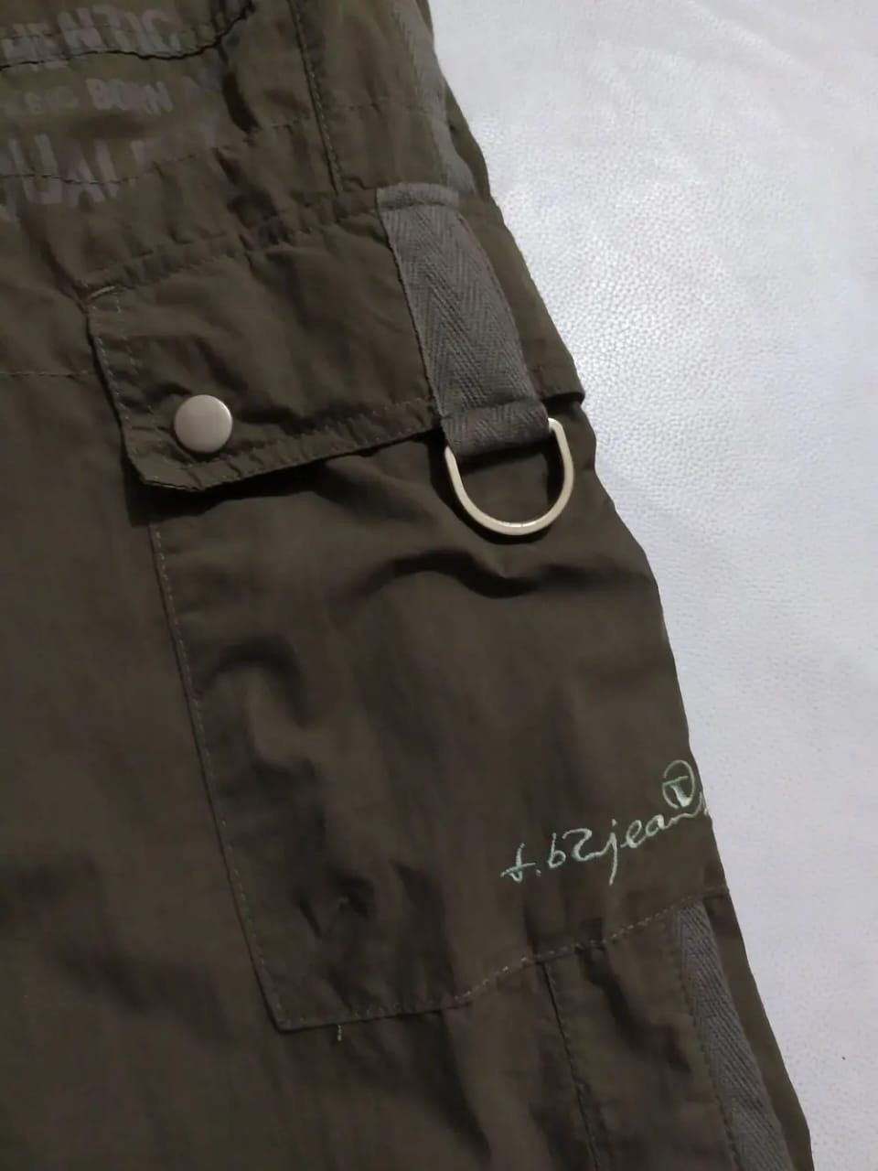 Japanese Brand TB2J Multipocket Tactical Cargo Parachute Pants Size US 29 - 5 Thumbnail