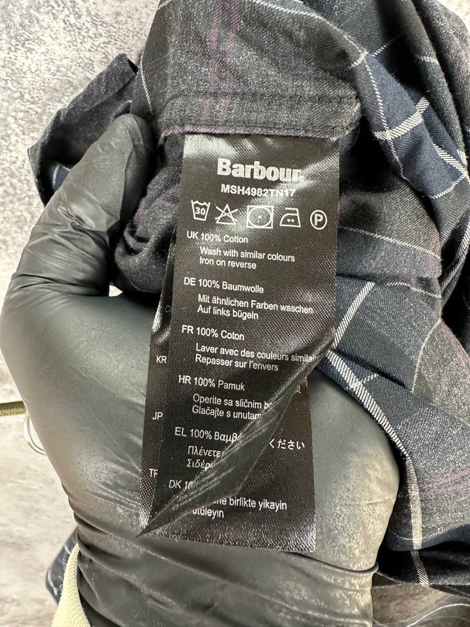 Barbour Barbour Tailored Fit Tartan Check Button-Down Shirt Size US M / EU 48-50 / 2 - 12 Thumbnail