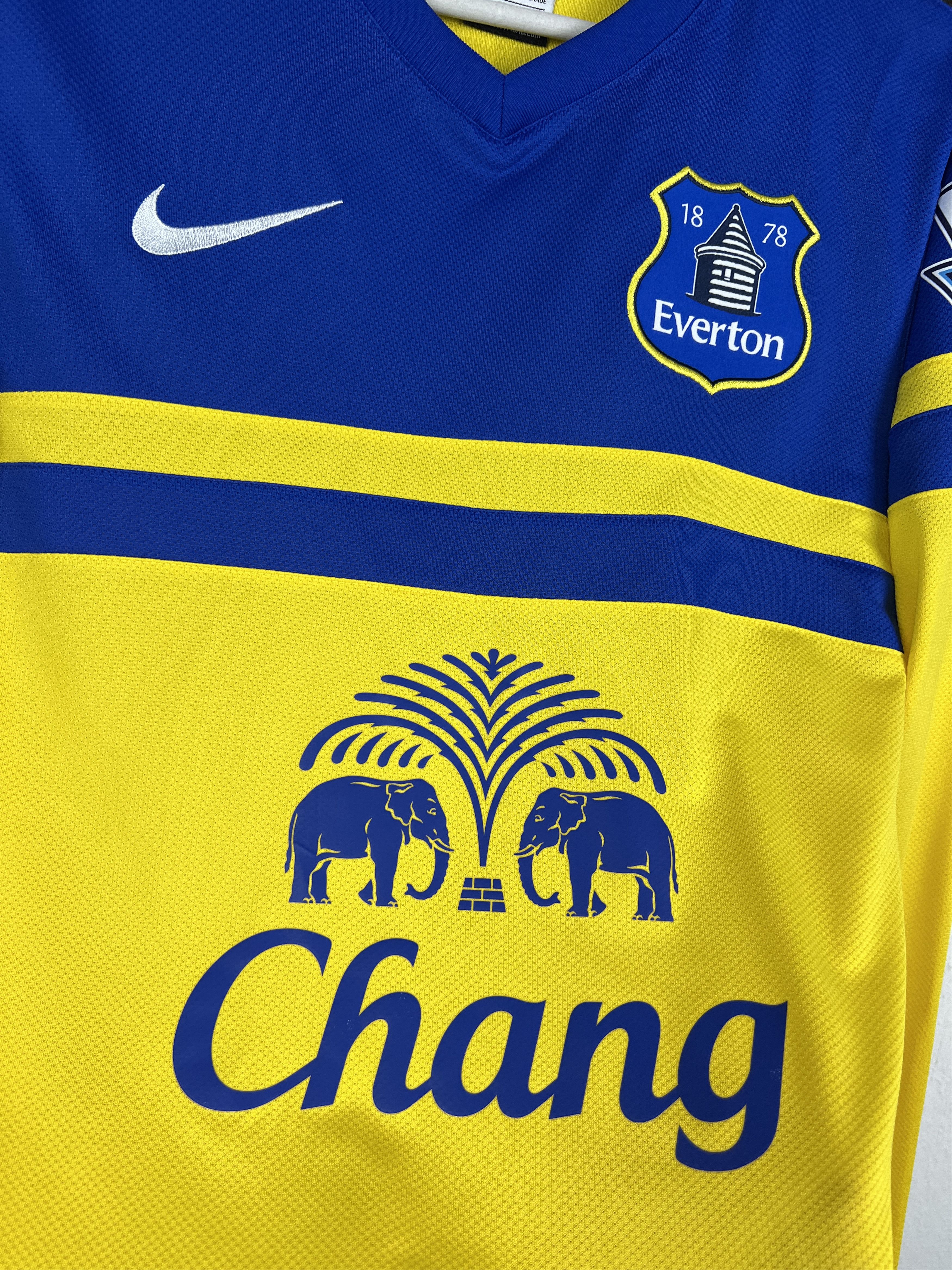 Nike Everton Football Shirt Soccer #20 Barkley Long Sleeve Jersey Size US S / EU 44-46 / 1 - 4 Thumbnail