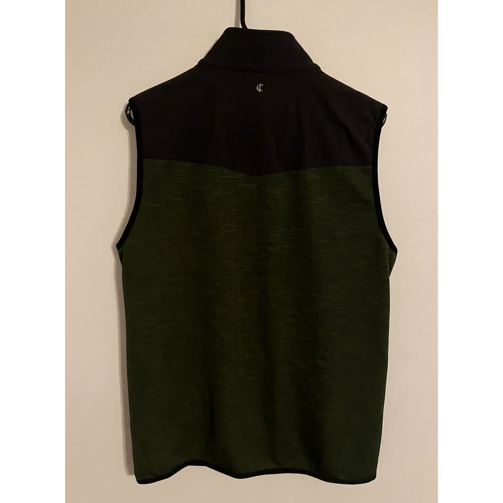 Vintage Criquet Vest Green Black Performance Golf Athletic Full Zip Jacket Men's M Size US M / EU 48-50 / 2 - 3 Thumbnail