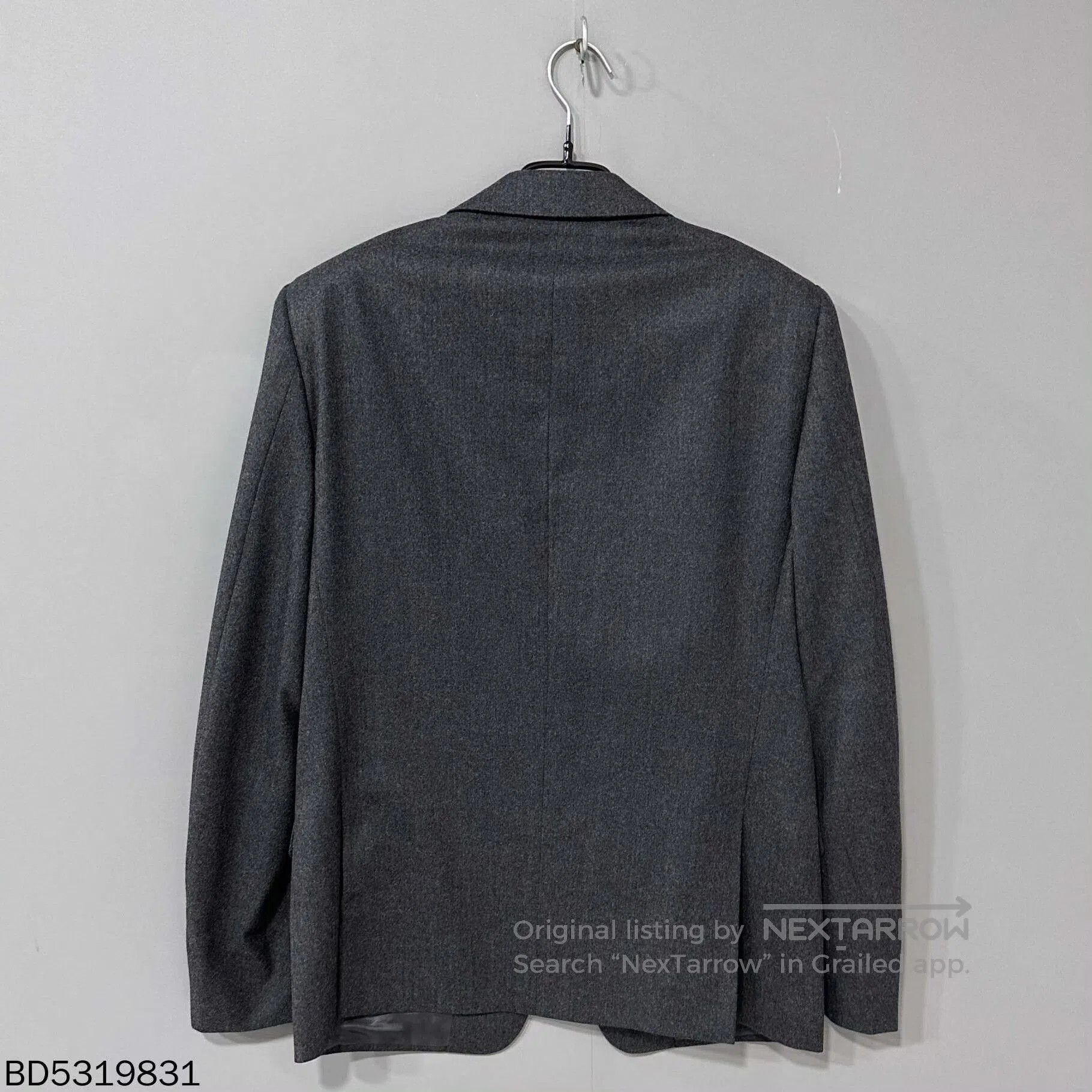 Prada prada gray suit jacket 48R. Size US M / EU 48-50 / 2 - 2 Thumbnail