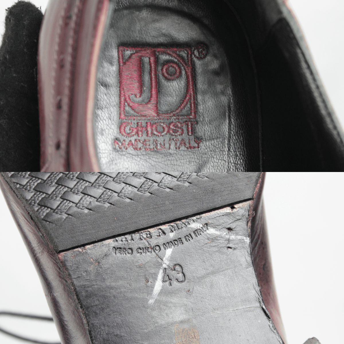 Jo Ghost 00S Avant Garde Gradient Derby Shoes Size US 10 / EU 43 - 14 Thumbnail