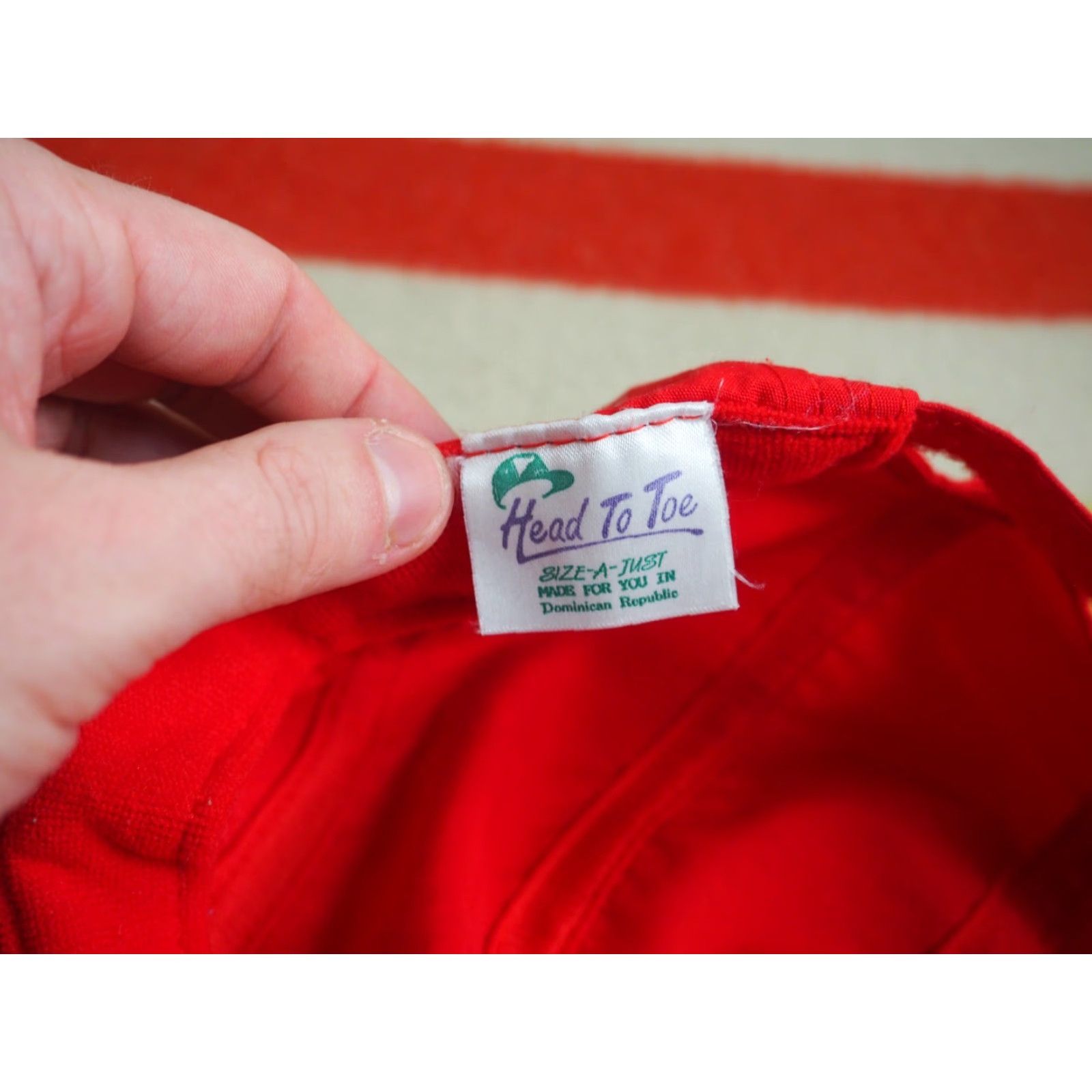 Vintage VINTAGE 90s STP Seattle Portland Cycling Biking Red Panel Outdoor Hat Cap OSFM Adjustable Men Mens Size ONE SIZE - 5 Thumbnail