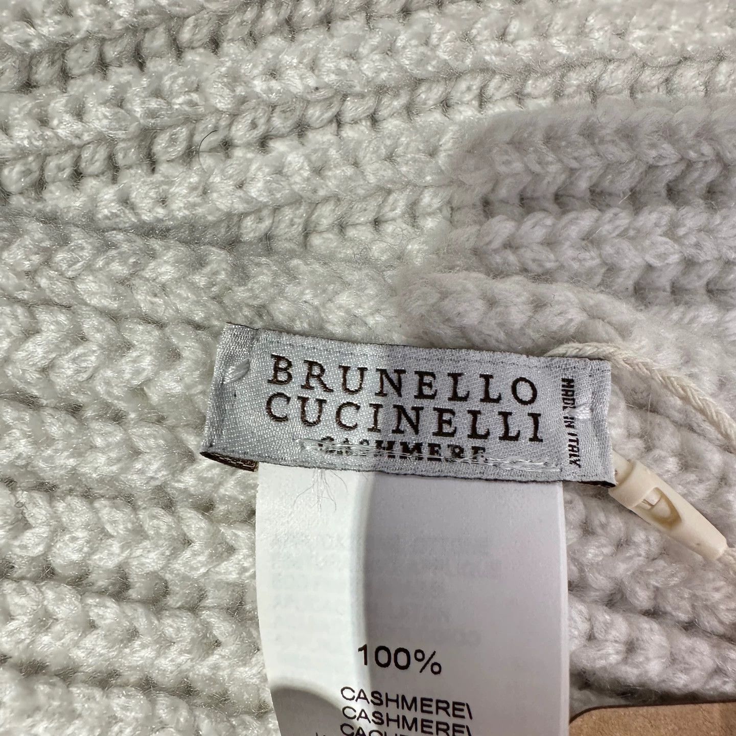 Brunello Cucinelli Brunello Cucinelli may312 cashmere trim scarf Size ONE SIZE - 3 Thumbnail
