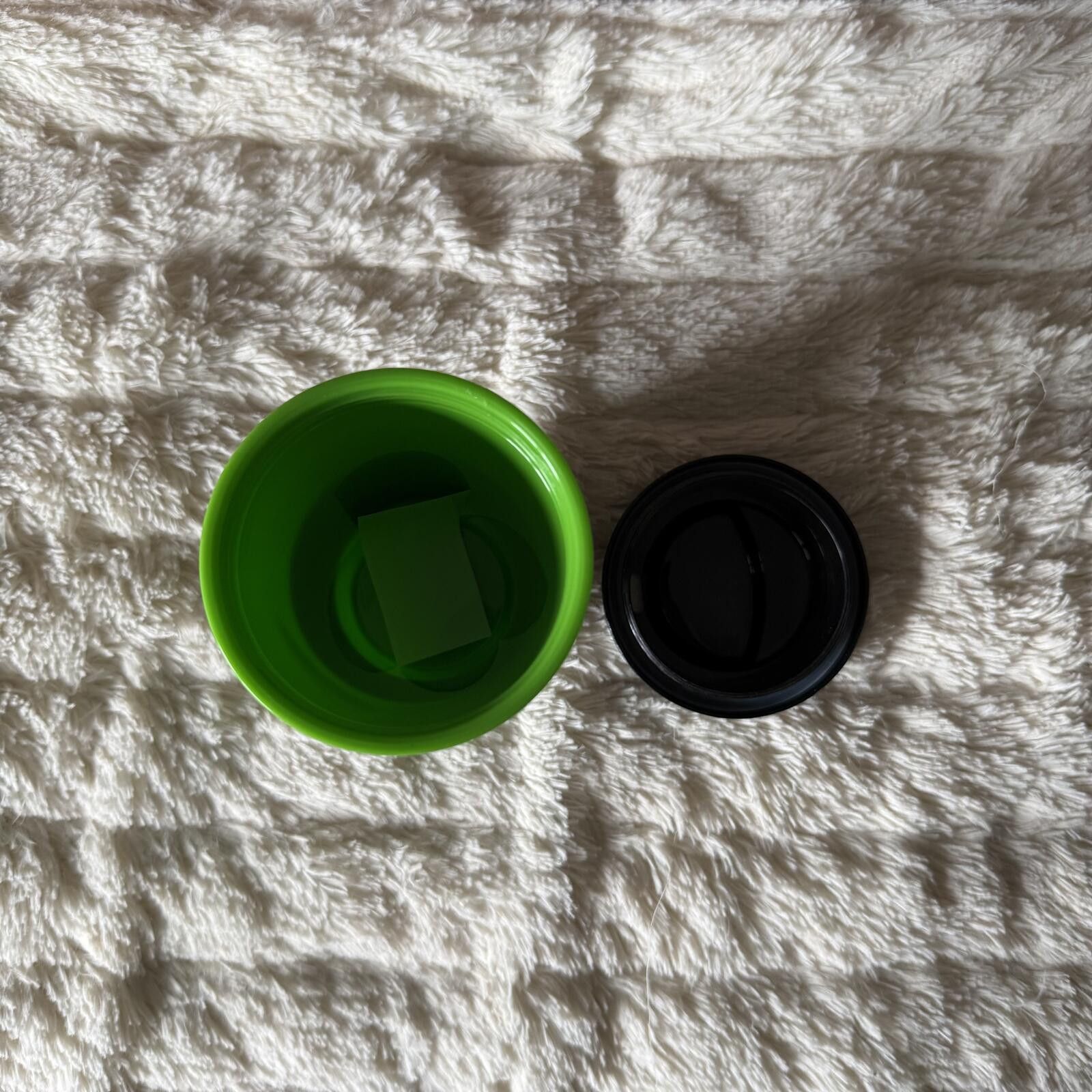 Other Chili's Restaurant Plastic Travel Cup w/lid - Green & White Size ONE SIZE - 2 Thumbnail
