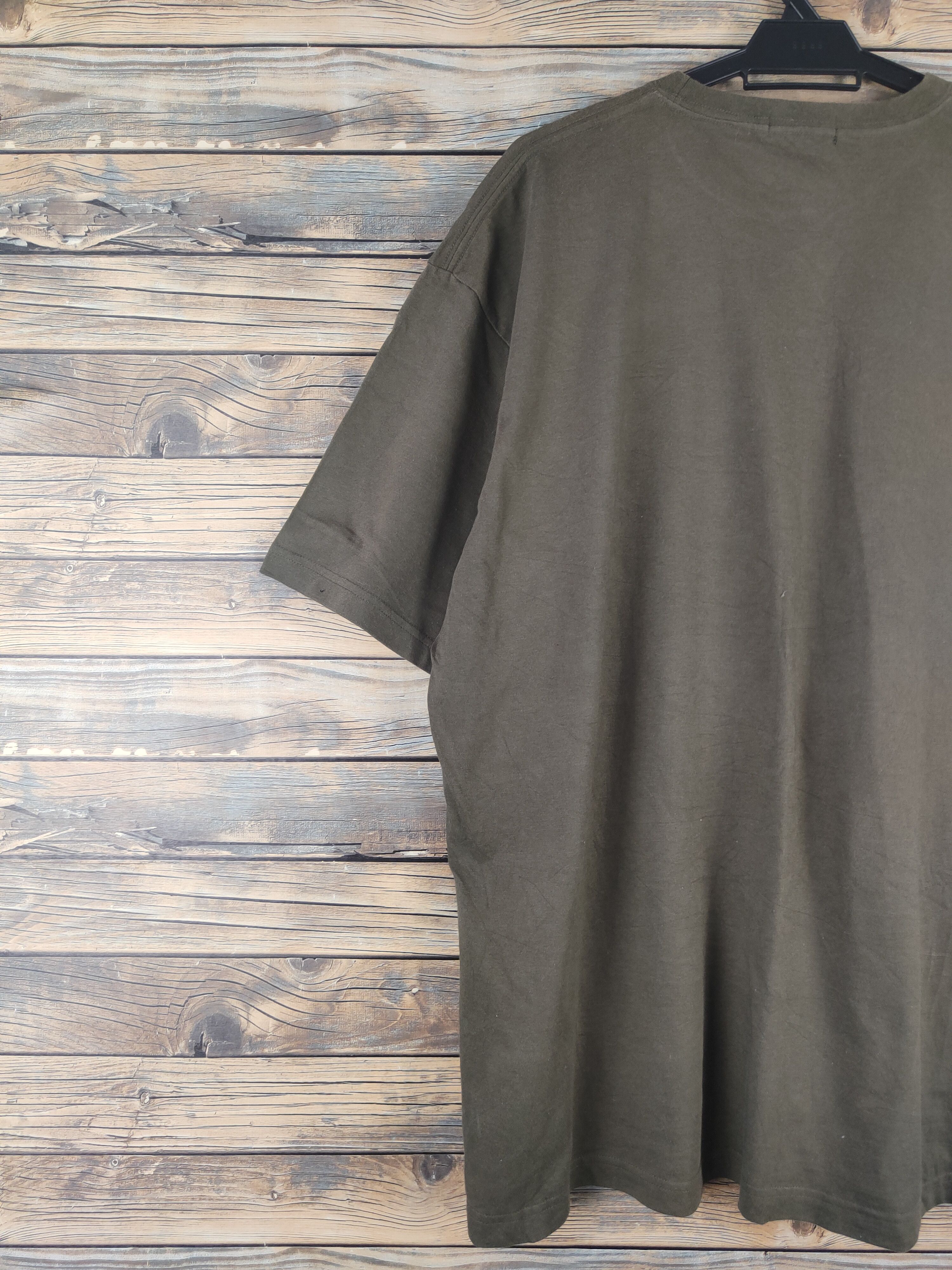 Michiko Koshino London DL Michiko London Jeans Olive Short Sleeve T-shirt #2764 Size US XL / EU 56 / 4 - 9 Thumbnail