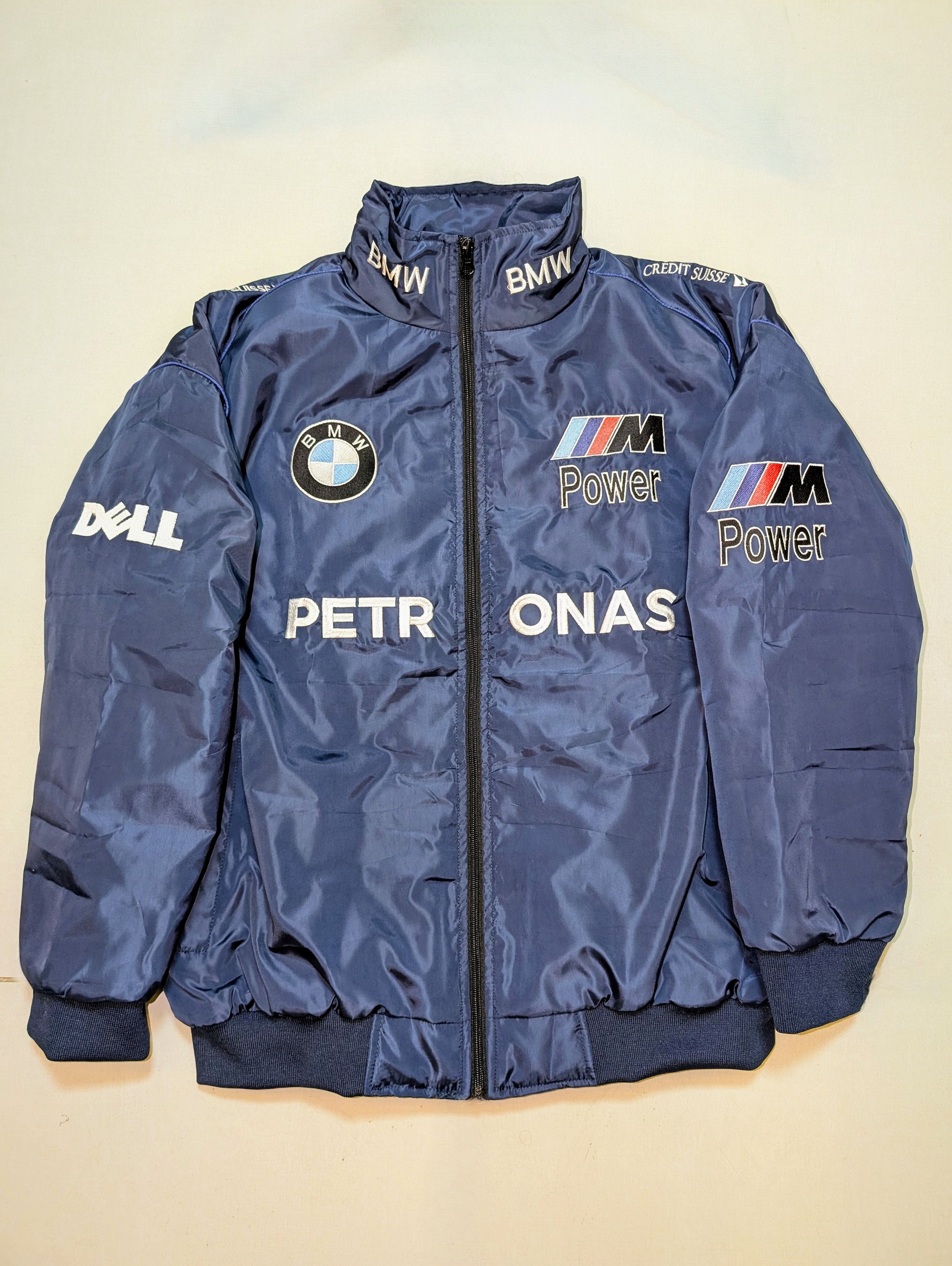 Vintage 💀🔥 BMW 💥💸 M Power Unisex Adults Racing Jacket Coats Size US XL / EU 56 / 4 - 1 Thumbnail