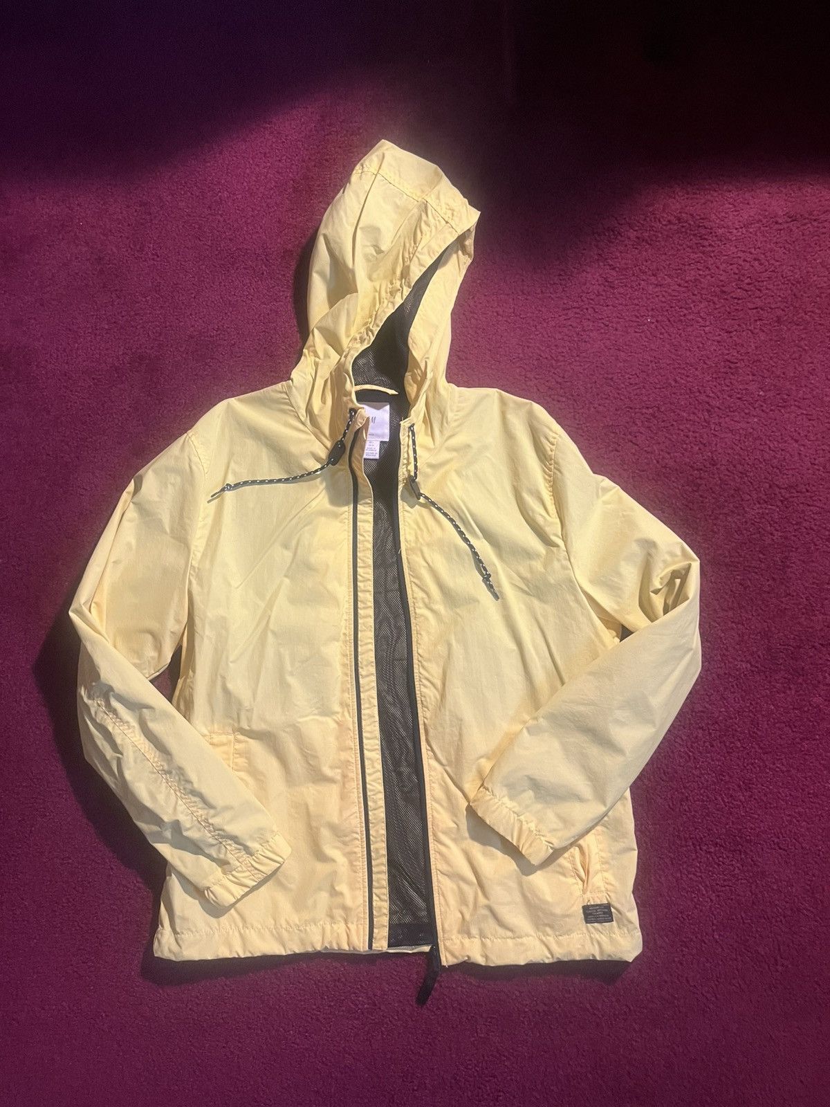 H&M Yellow Rain Jacket Size US L / EU 52-54 / 3 - 1 Preview