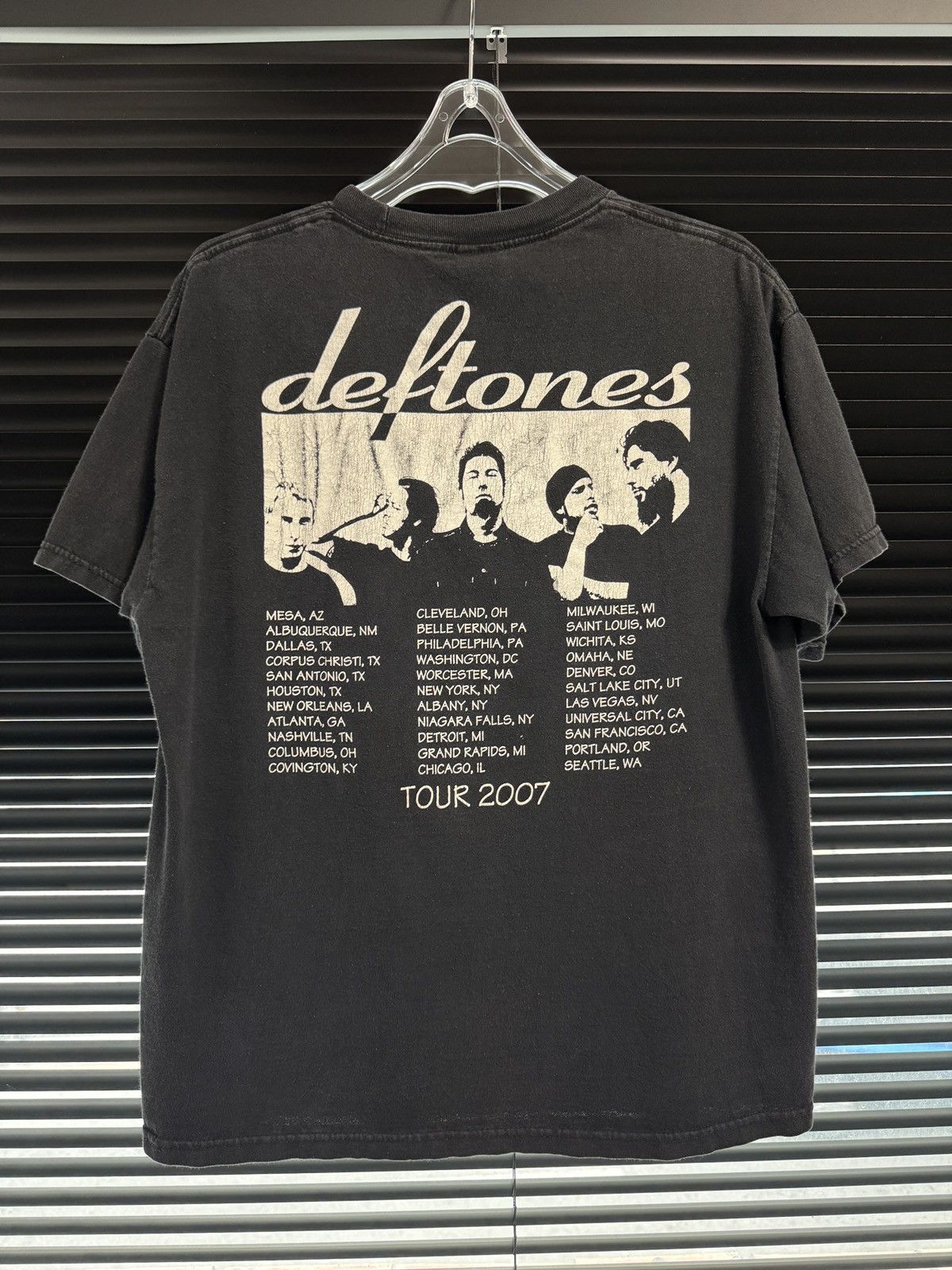 Band Tees Vintage Deftones 2007 Tour Parking Lot Tee Grail Size US L / EU 52-54 / 3 - 2 Thumbnail