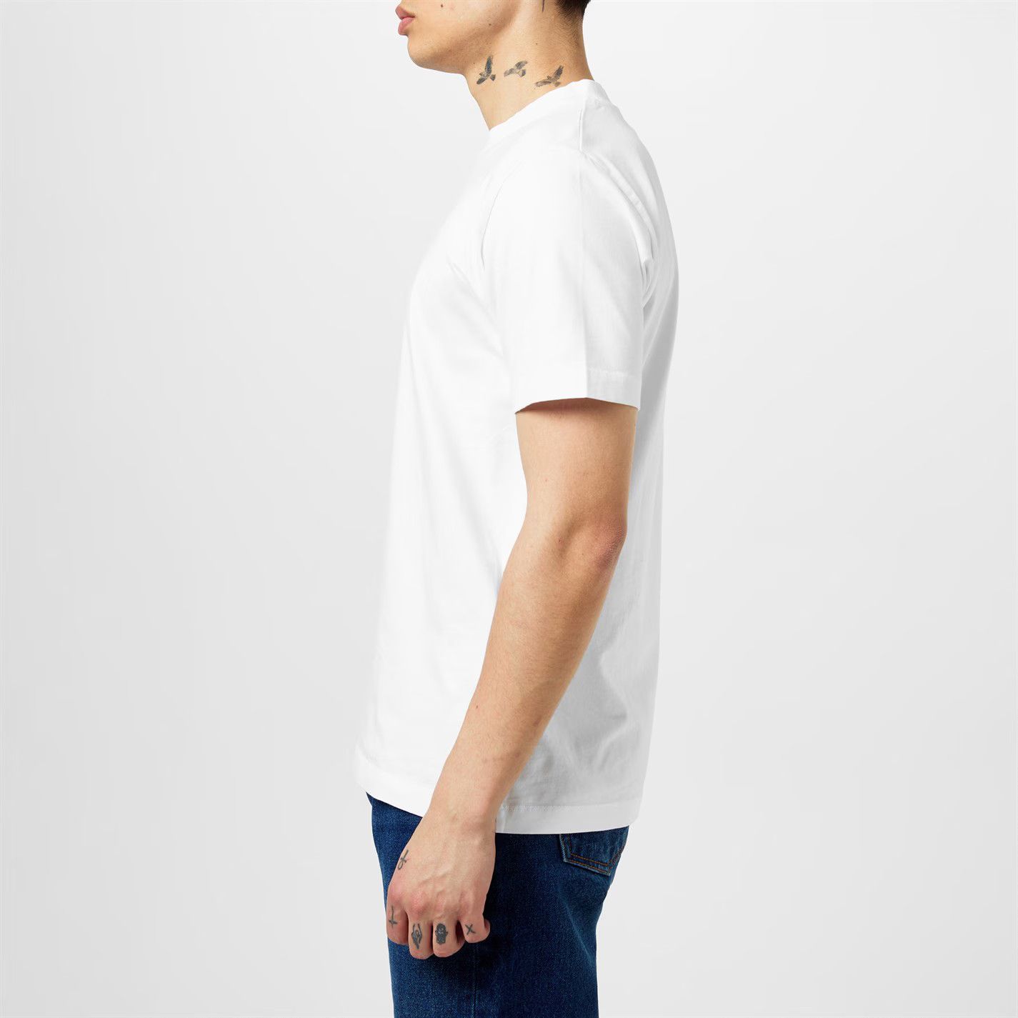 Off-White o1g2r1mq0226 Stamp Skate T-Shirt In White Size US S / EU 44-46 / 1 - 6 Thumbnail