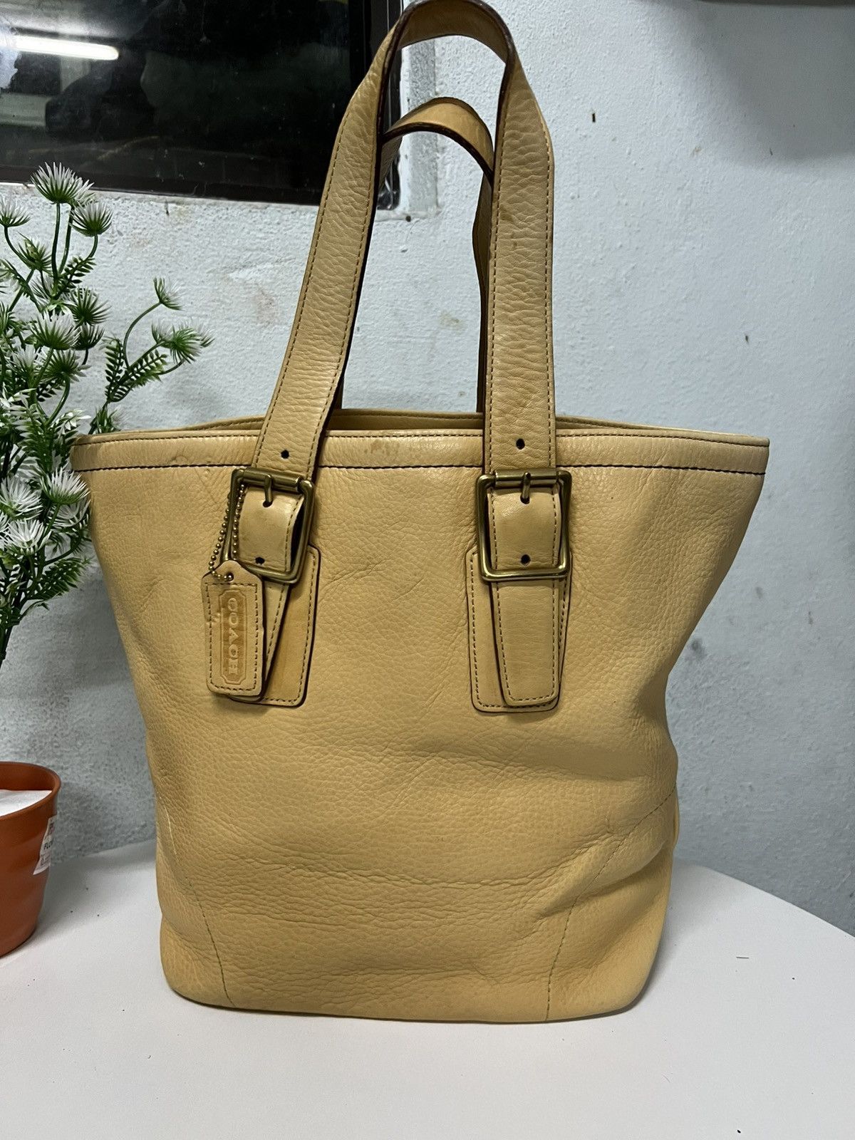 Coach × Leather × Vintage Vintage Coach Leather Bag Size ONE SIZE - 2 Thumbnail
