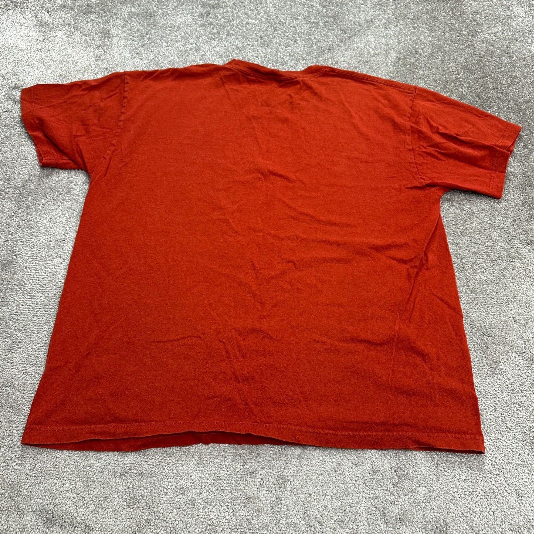 Vintage Columbia Graphic T-Shirt Mens XL Red Cotton Short Sleeve Crew Neck Logo Outdoor Sports Fish Size US XL / EU 56 / 4 - 2 Thumbnail